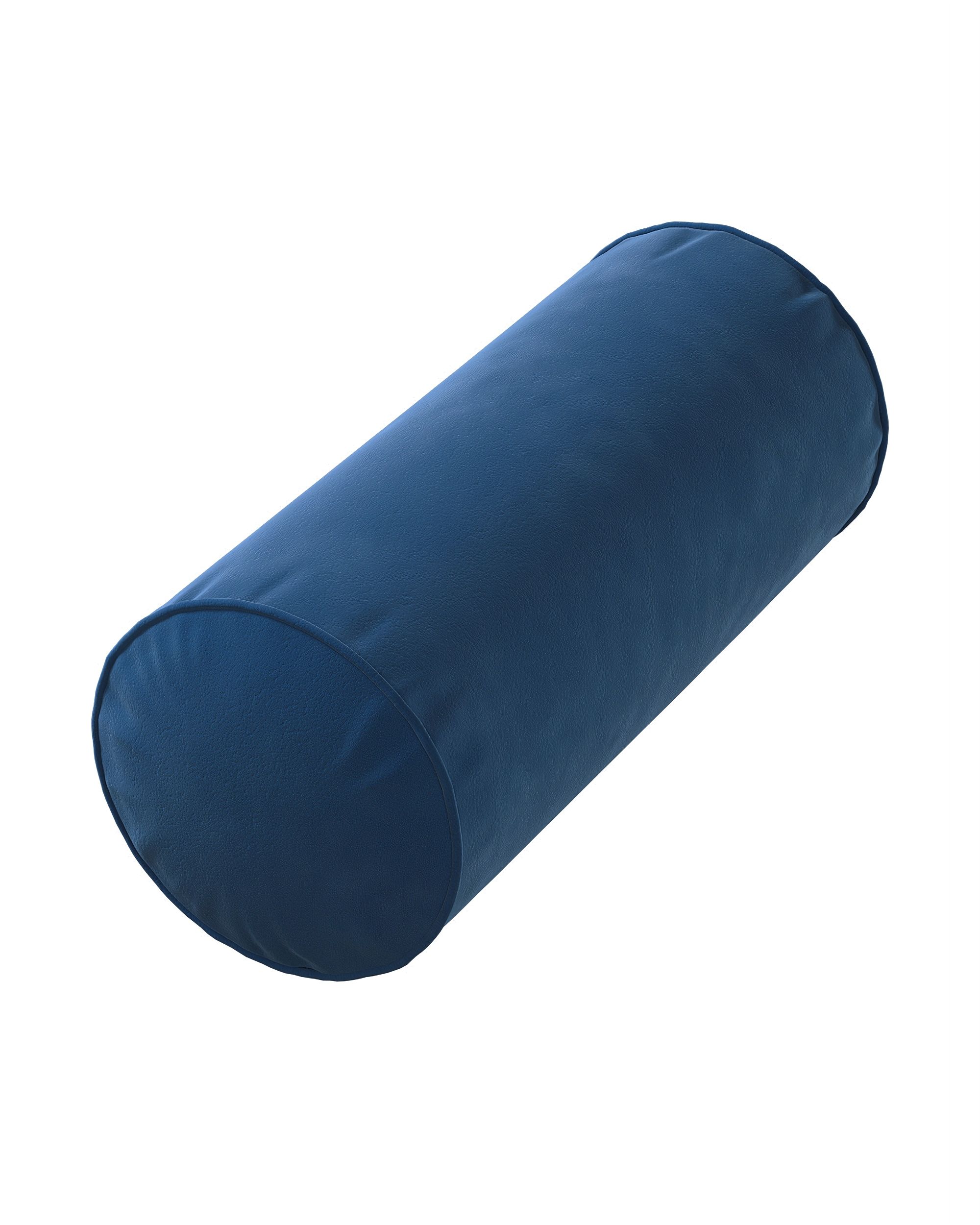 Bezug für Ektorp Rolle Farbe dunkelblau Stoff glänzend, samt