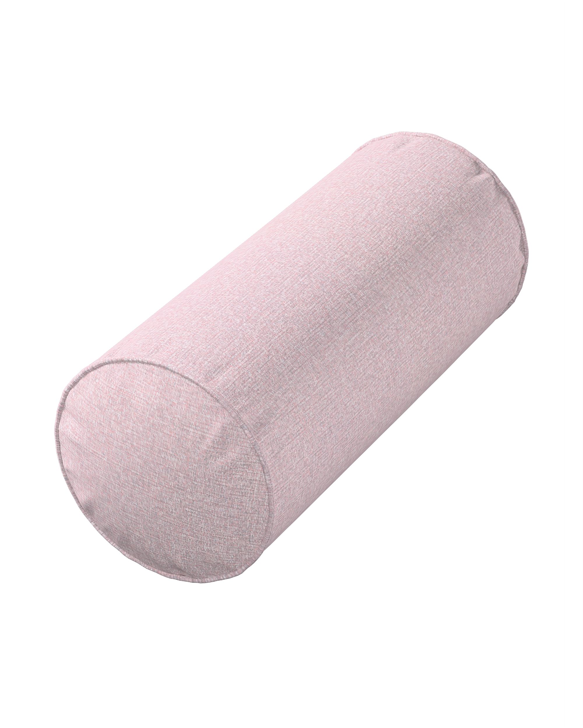 Bezug für Ektorp Rolle Farbe rosa Stoff strukturiert