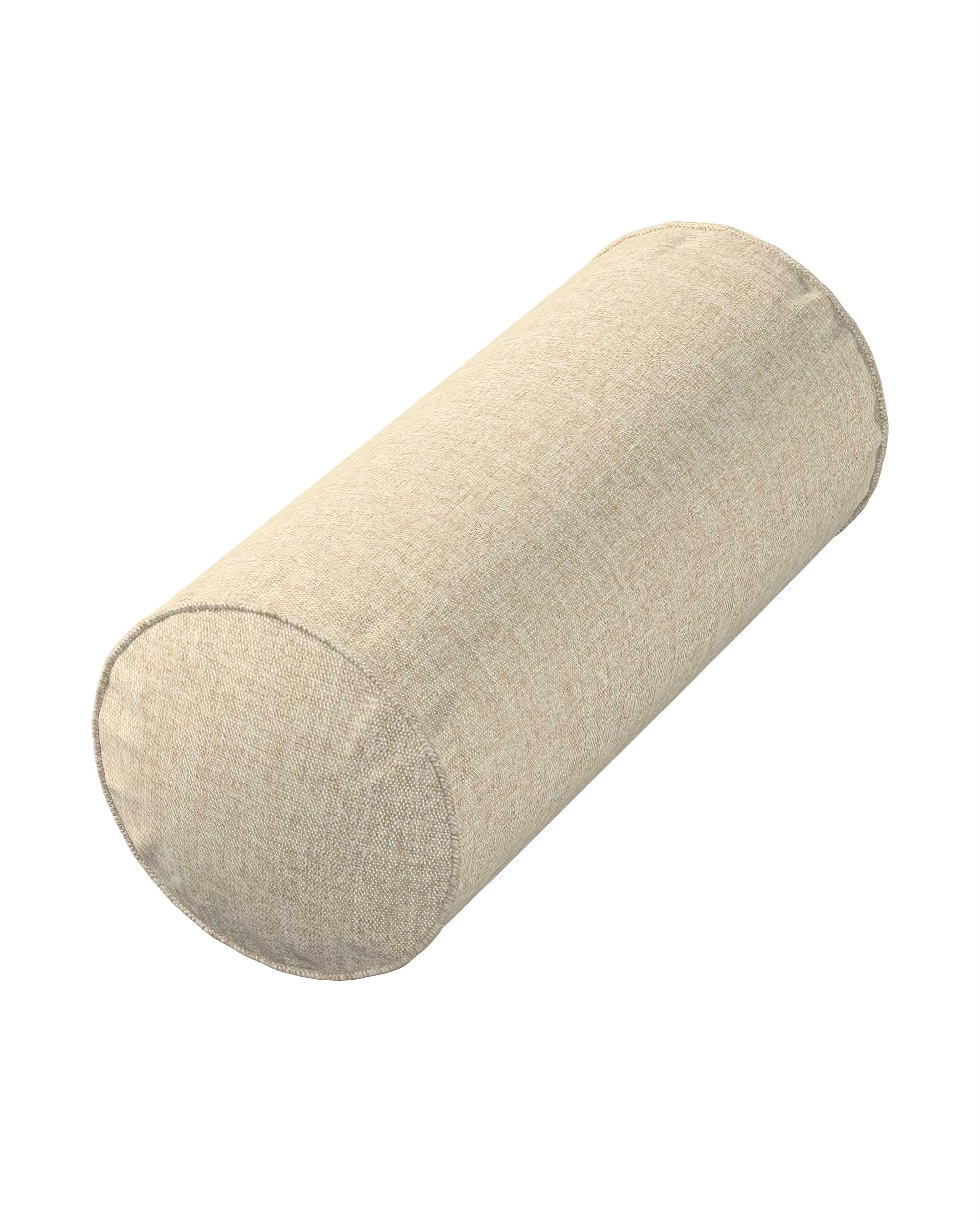 Bezug für Ektorp Rolle Farbe beige Stoff strukturiert