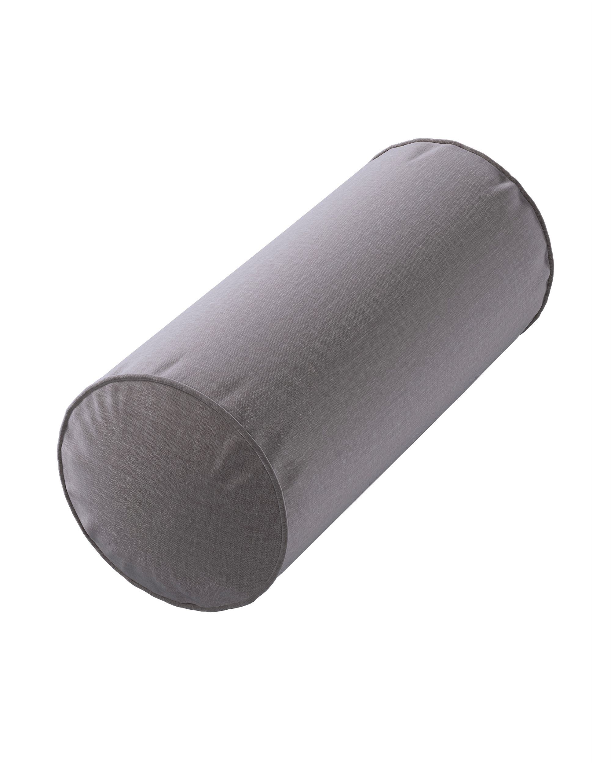 Bezug für Ektorp Rolle Farbe braun Stoff samt