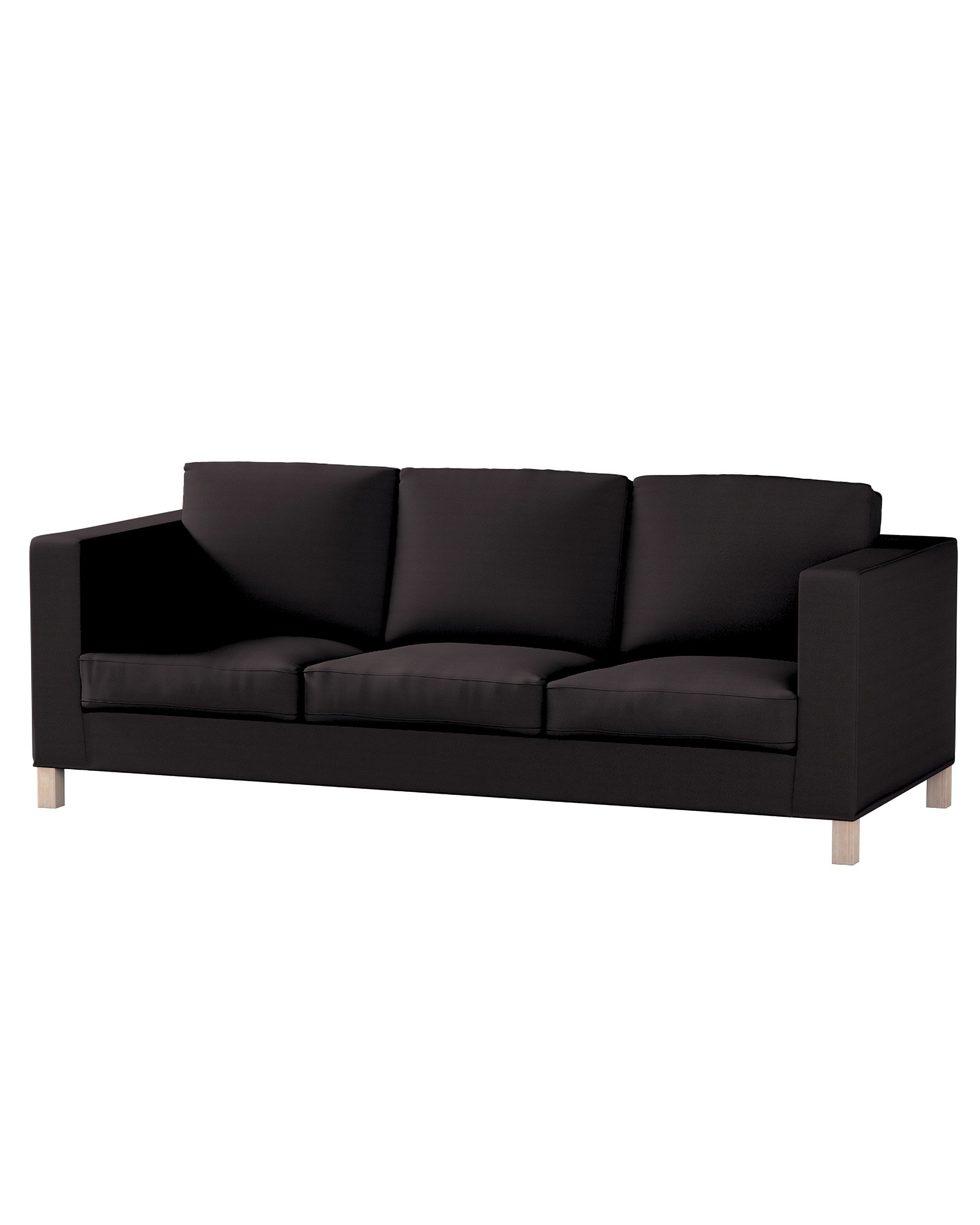 Bezug für Karlanda 3-Sitzer Sofa nicht ausklappbar, kurz Farbe grau