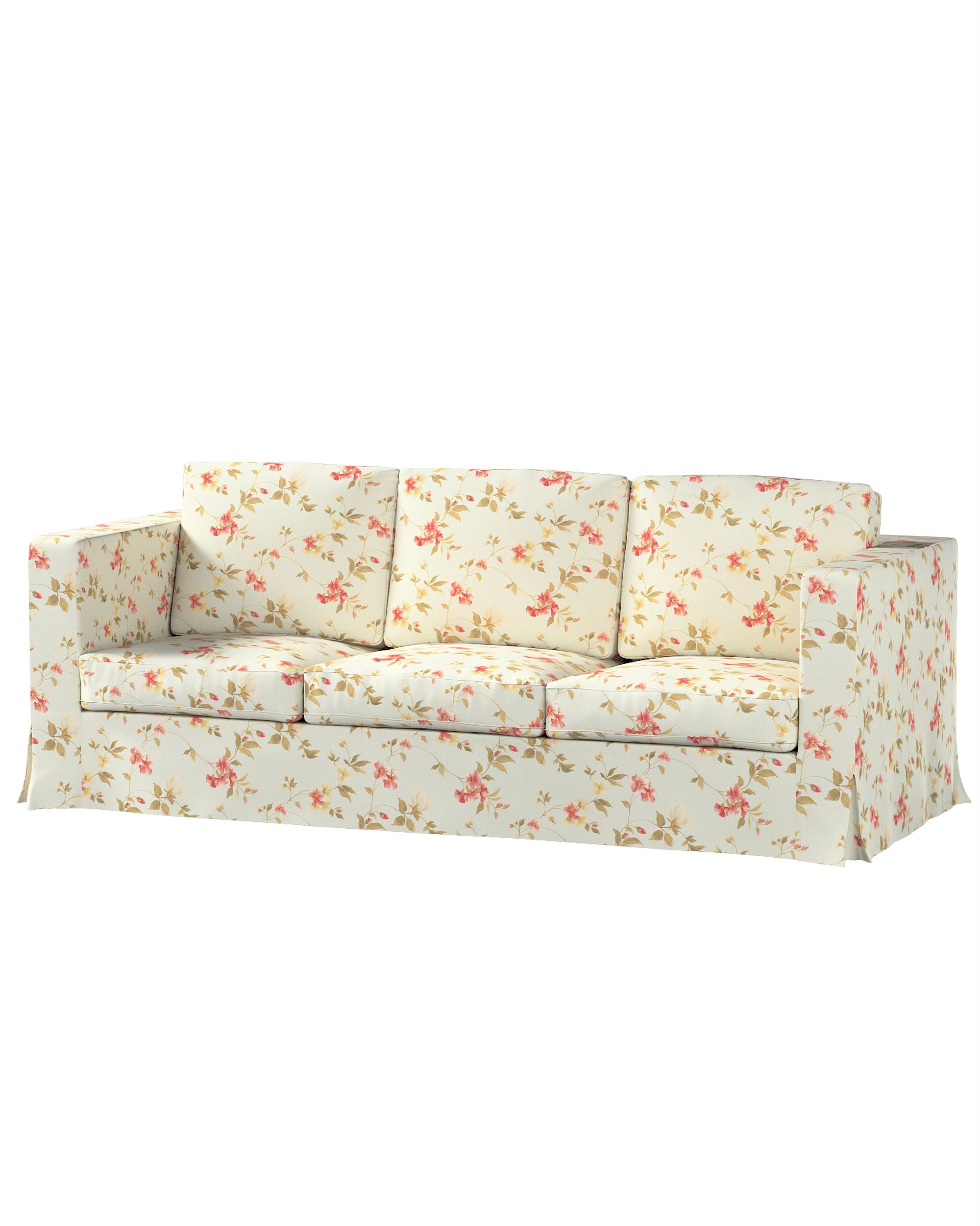 Bezug für Karlanda 3-Sitzer Sofa nicht ausklappbar, lang Farbe bunt Stoff gemustert