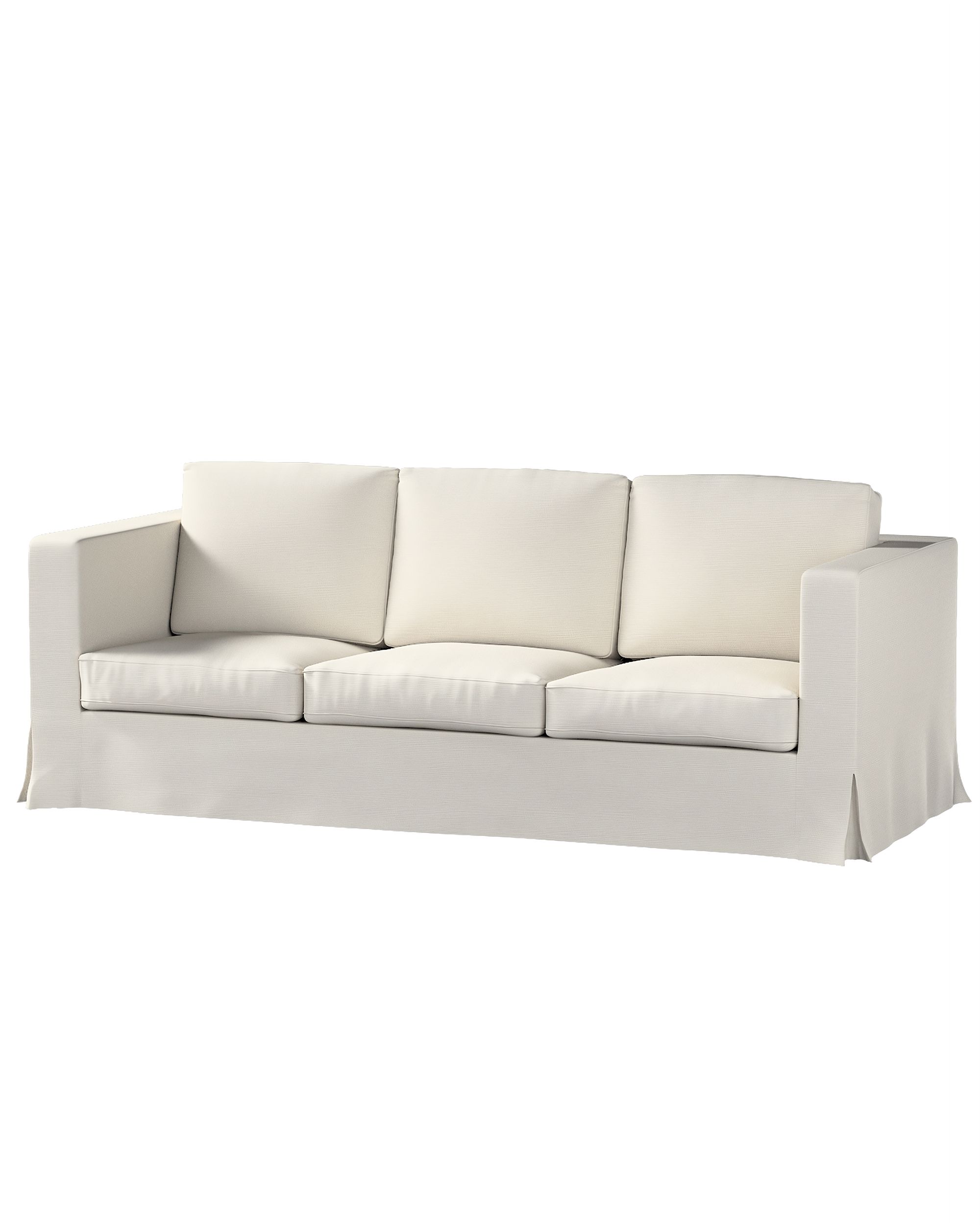 Bezug für Karlanda 3-Sitzer Sofa nicht ausklappbar, lang Farbe grau
