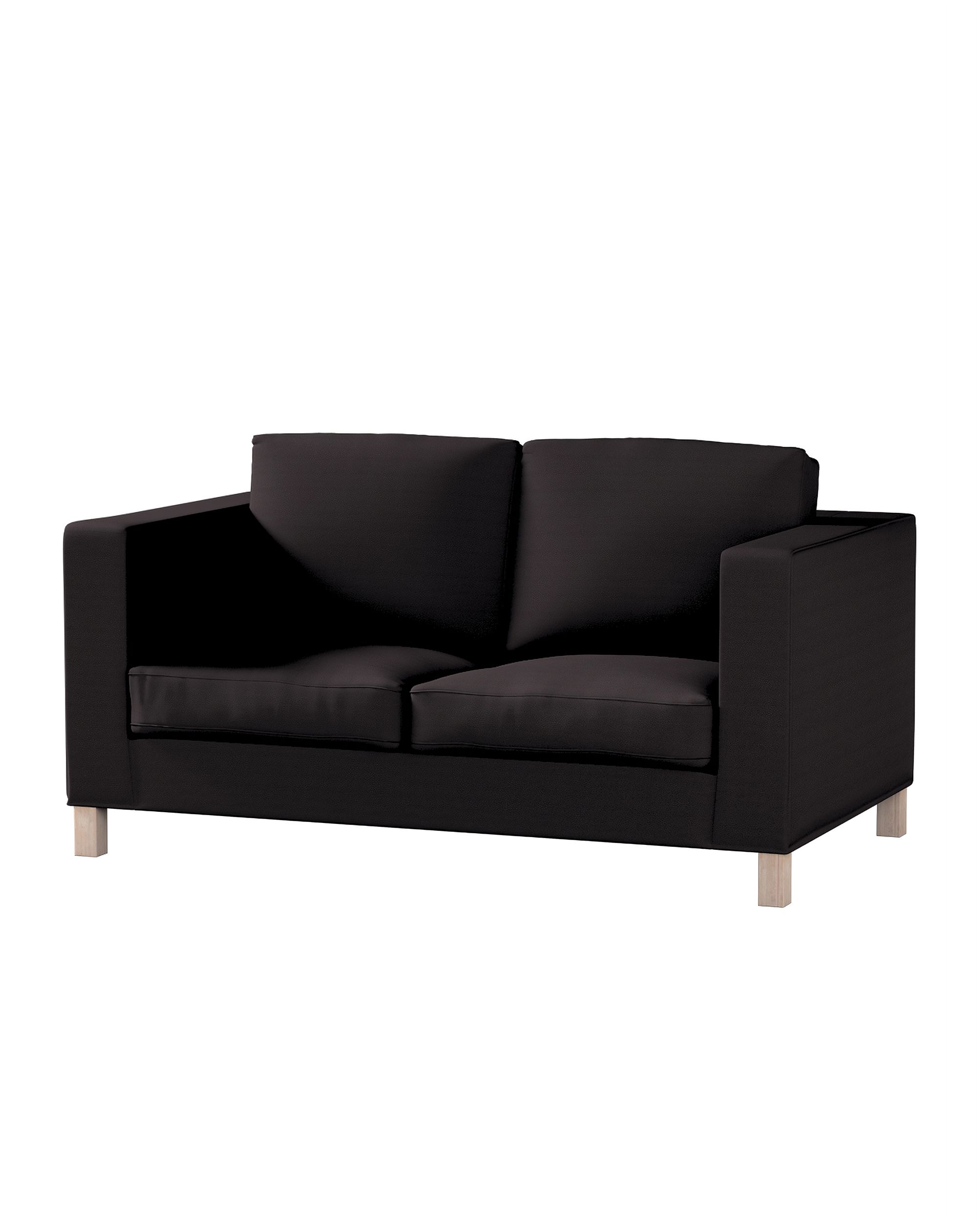 Bezug für Karlanda 2-Sitzer Sofa nicht ausklappbar, kurz Farbe grau