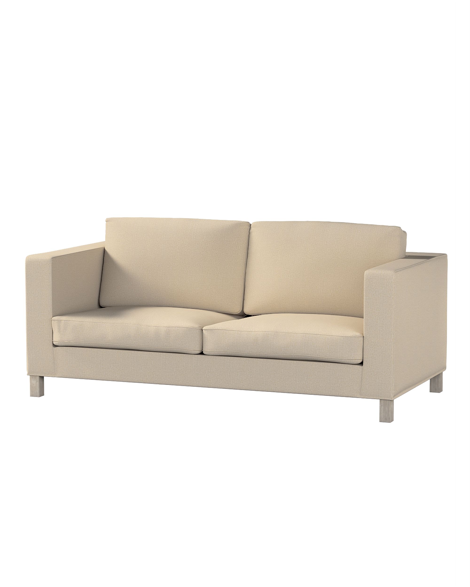 Bezug für Karlanda Schlafsofa, kurz Farbe beige Stoff strukturiert