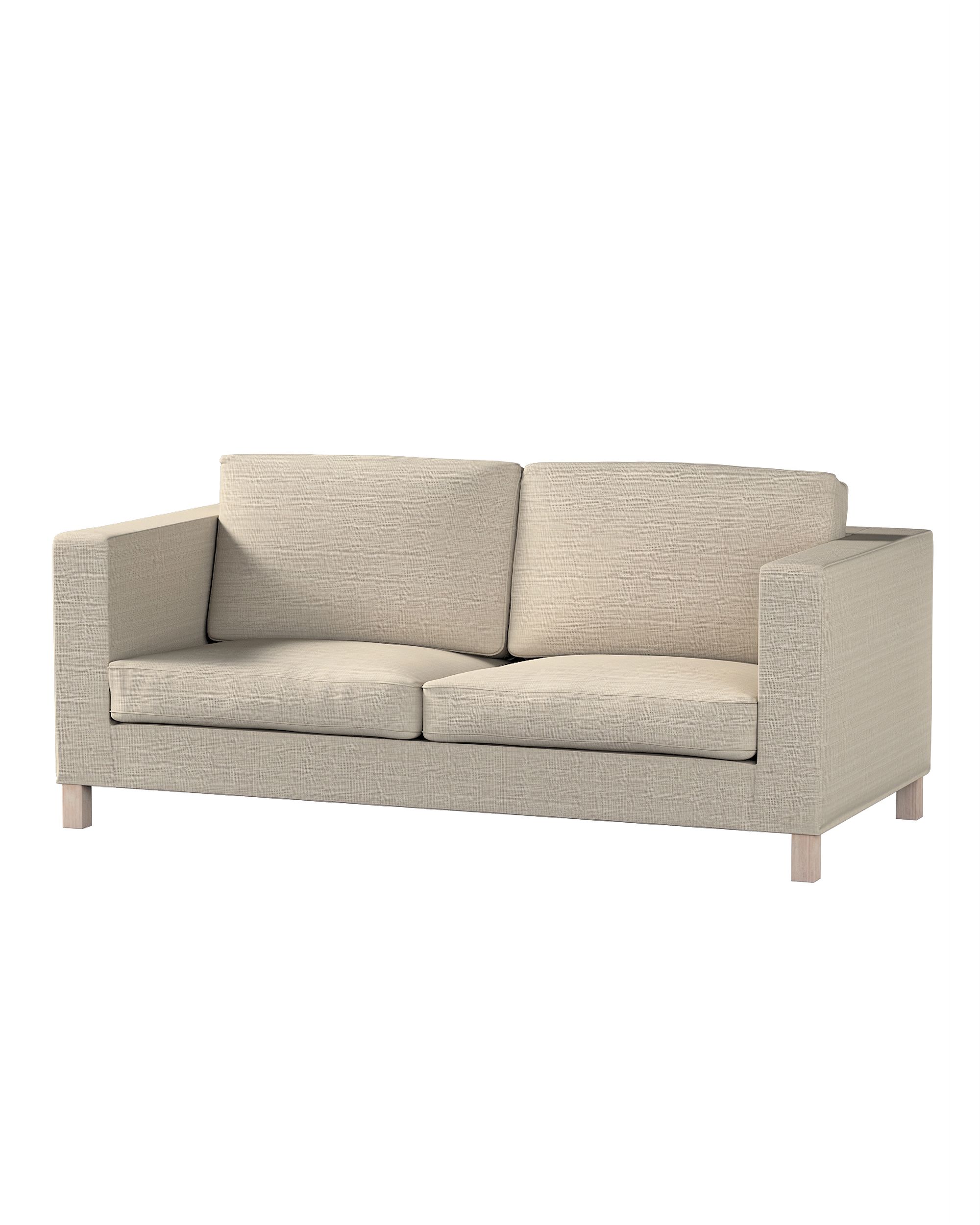 Bezug für Karlanda Schlafsofa, kurz Farbe beige Stoff strukturiert