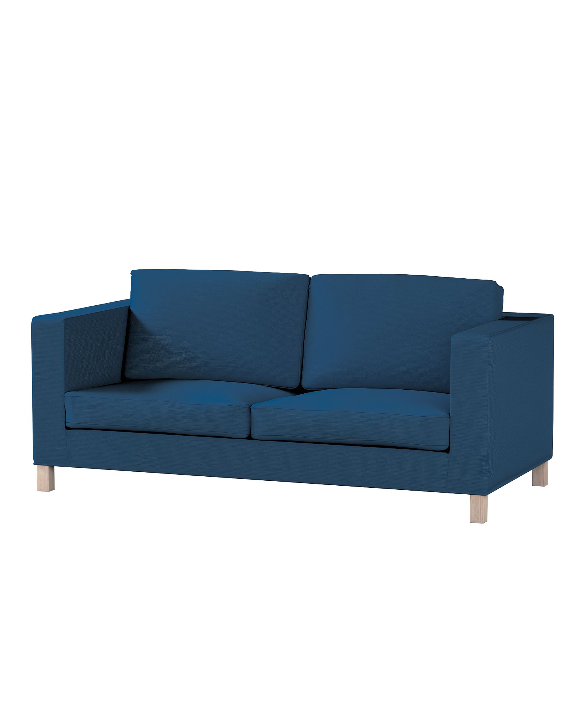 Bezug für Karlanda Schlafsofa, kurz Farbe dunkelblau