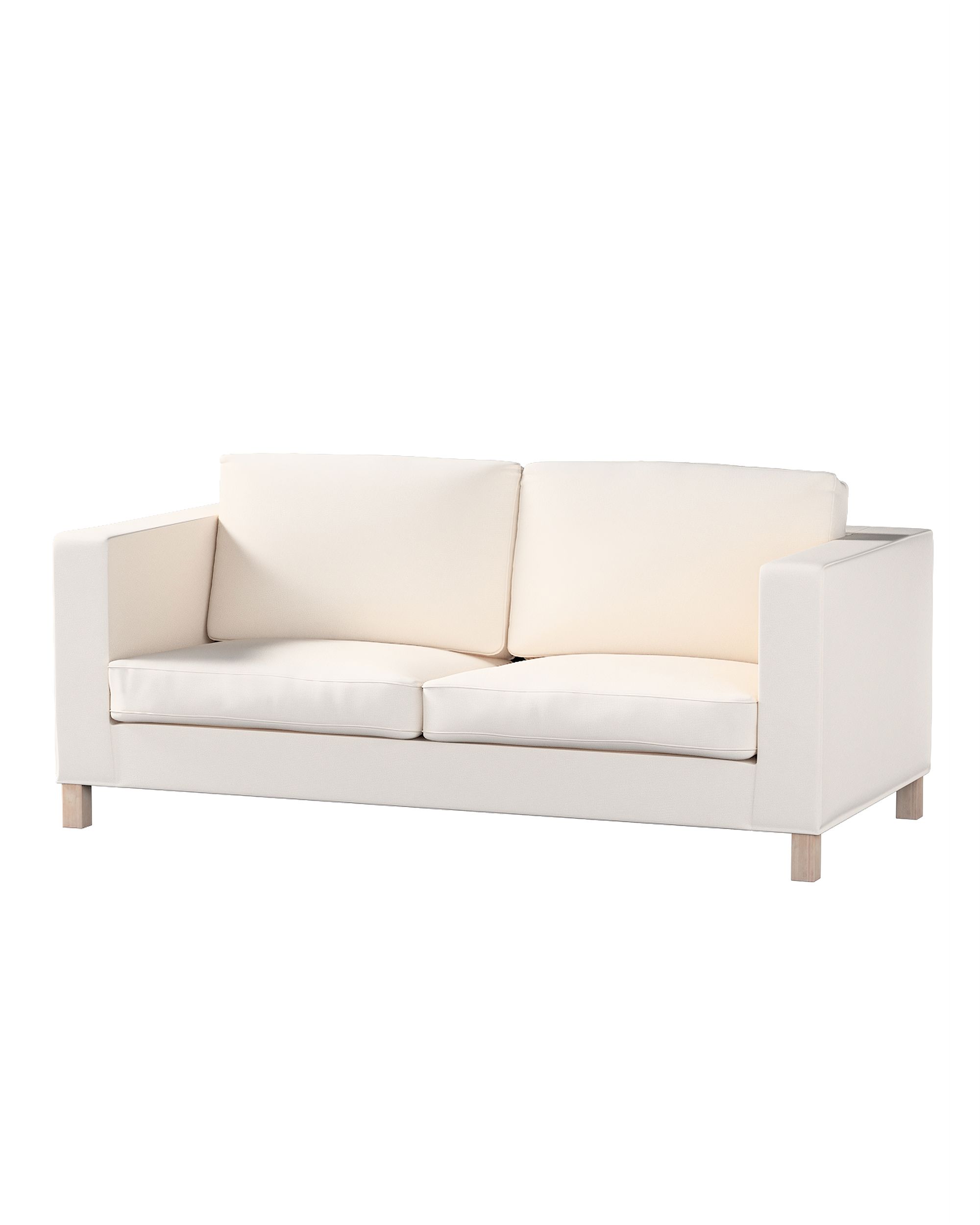 Bezug für Karlanda Schlafsofa, kurz Farbe beige Stoff strukturiert