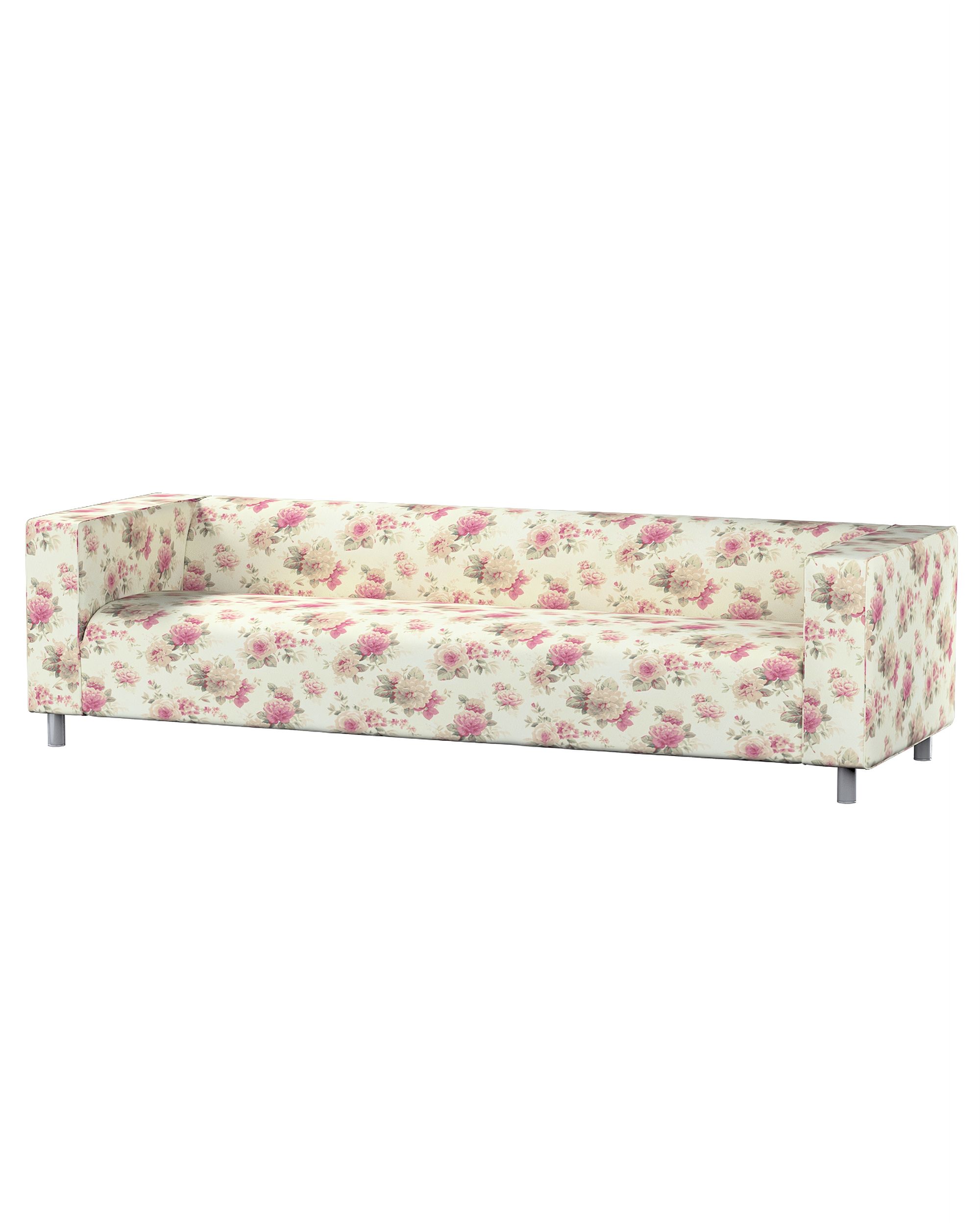 Bezug für Klippan 4-Sitzer Sofa Farbe bunt Stoff gemustert