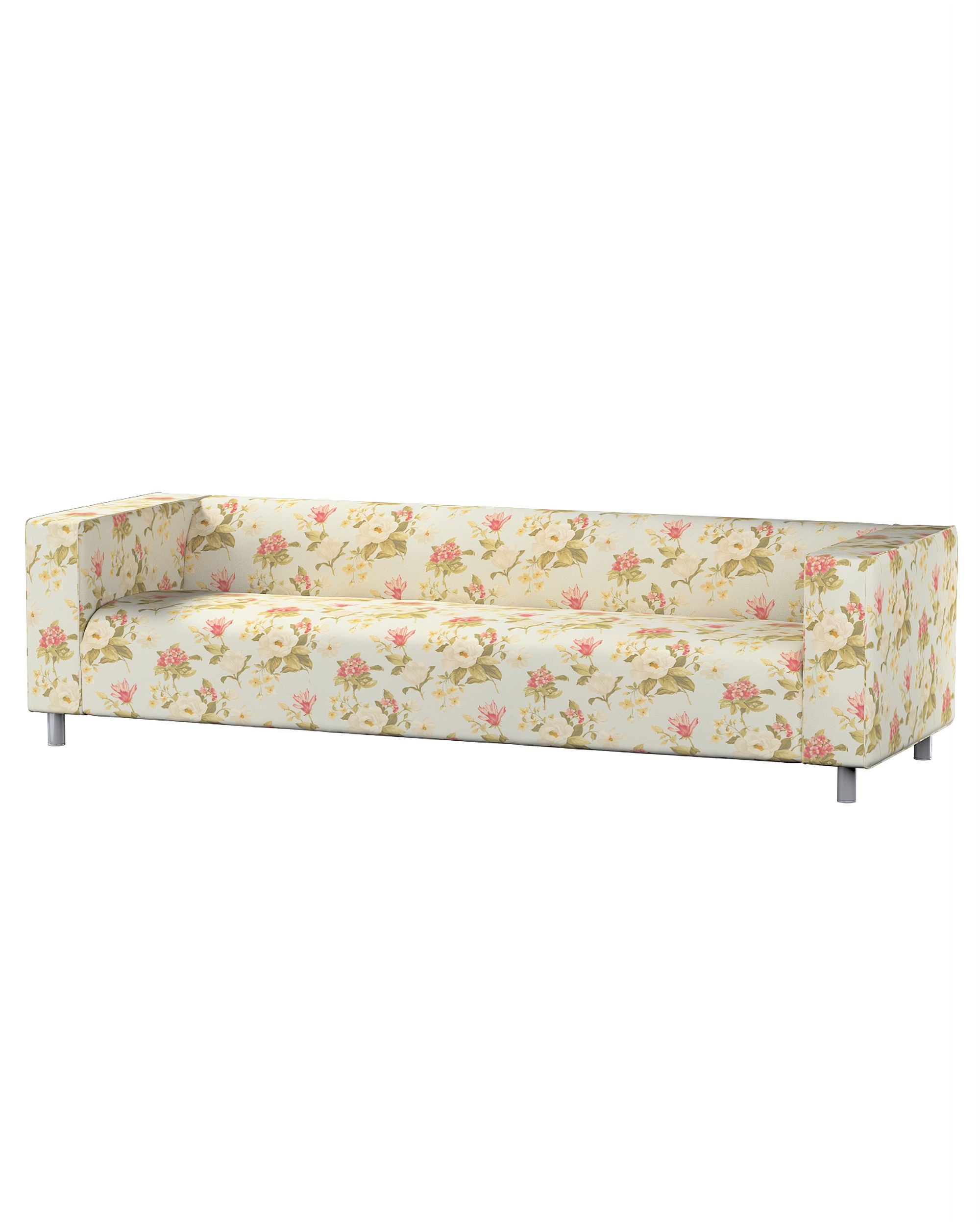 Bezug für Klippan 4-Sitzer Sofa Farbe bunt Stoff gemustert
