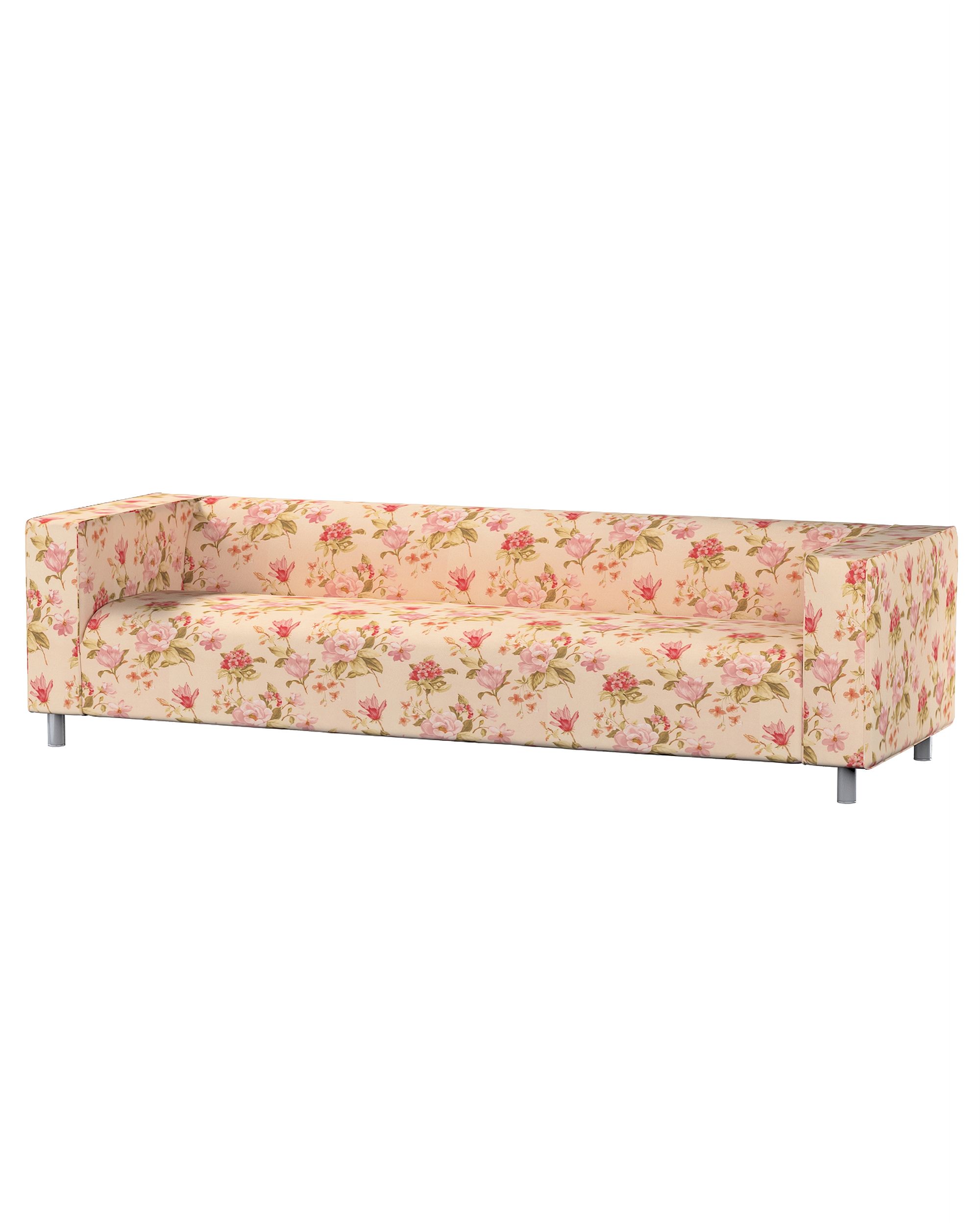 Bezug für Klippan 4-Sitzer Sofa Farbe bunt Stoff gemustert