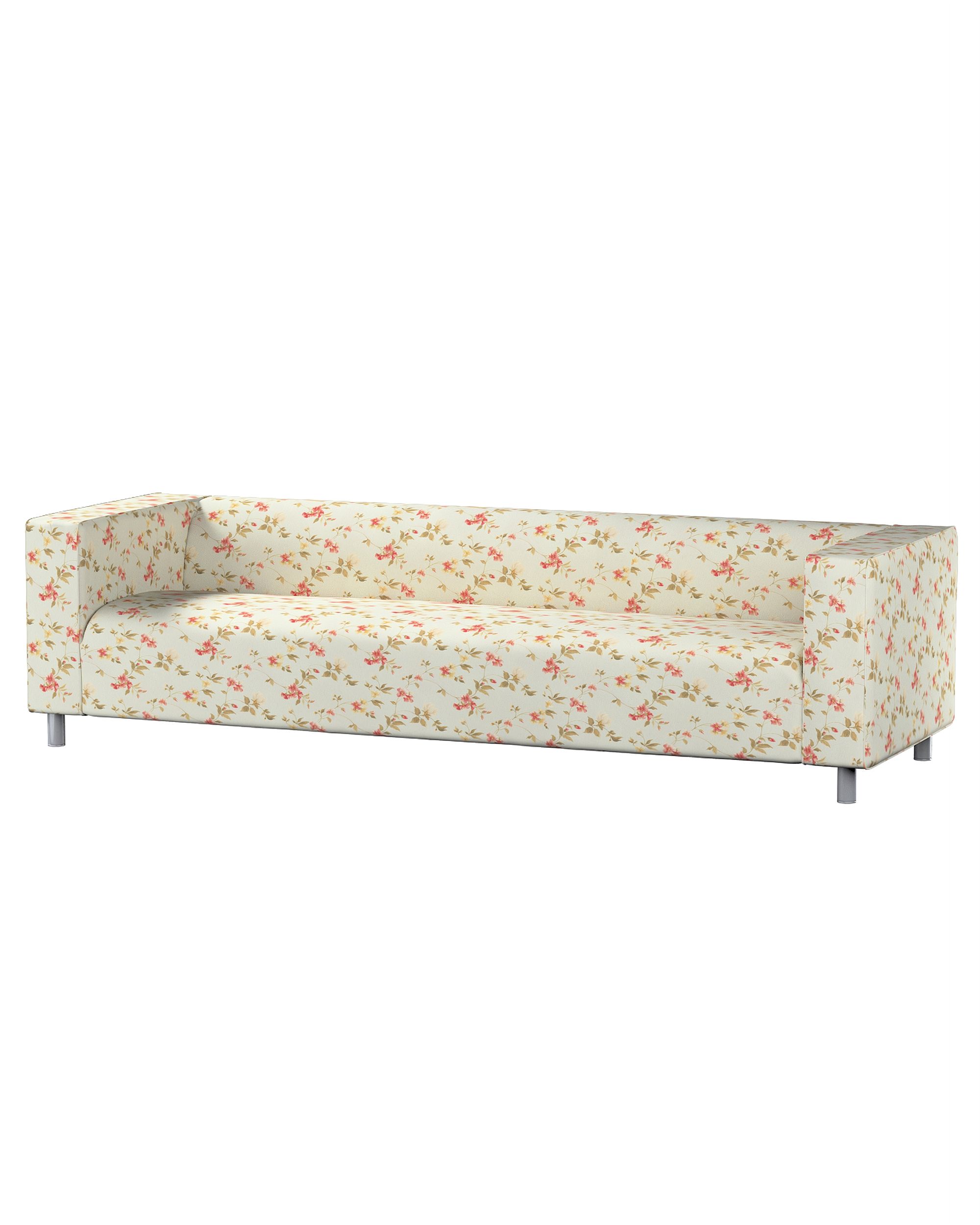 Bezug für Klippan 4-Sitzer Sofa Farbe bunt Stoff gemustert