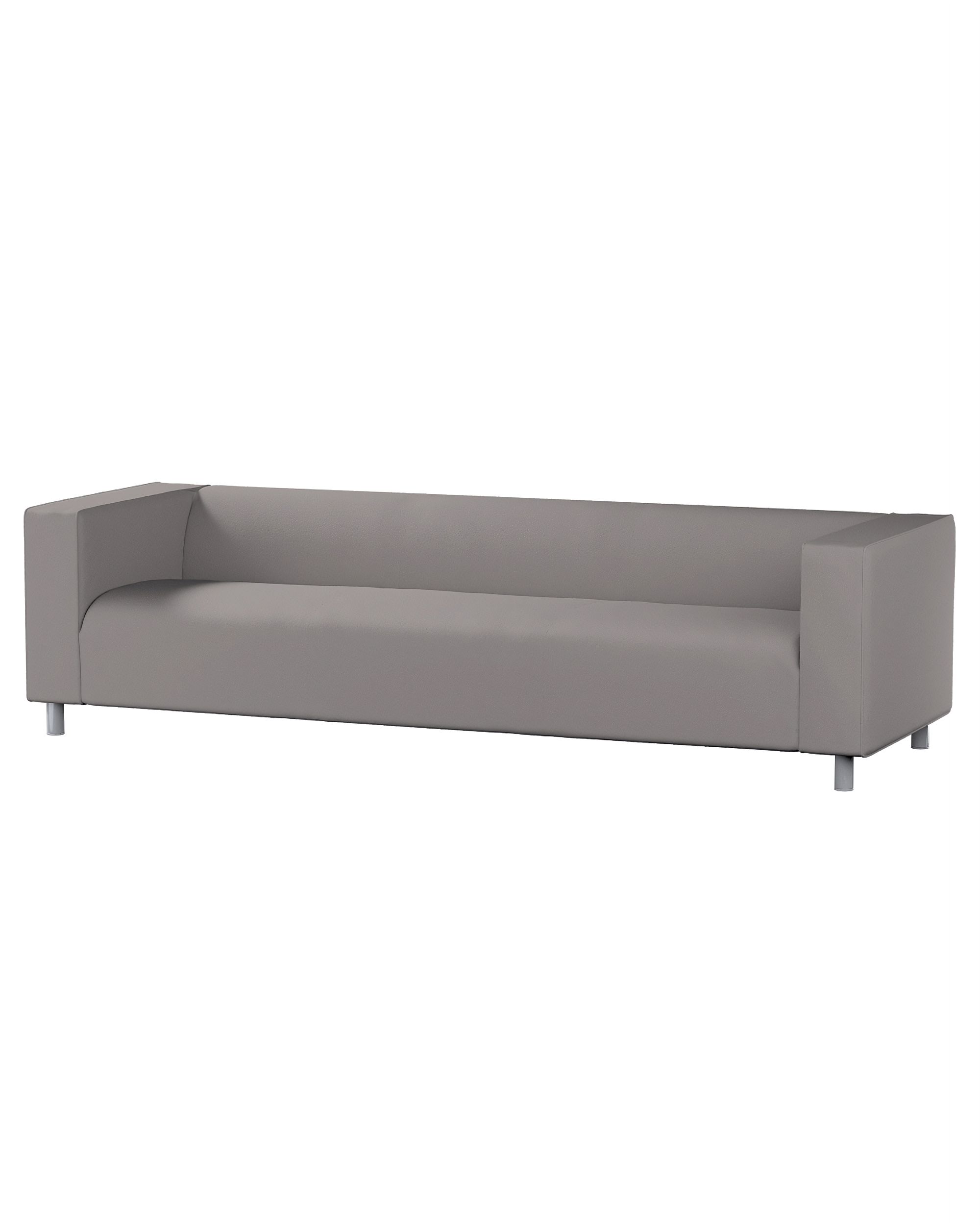 Bezug für Klippan 4-Sitzer Sofa Farbe beige Stoff strukturiert