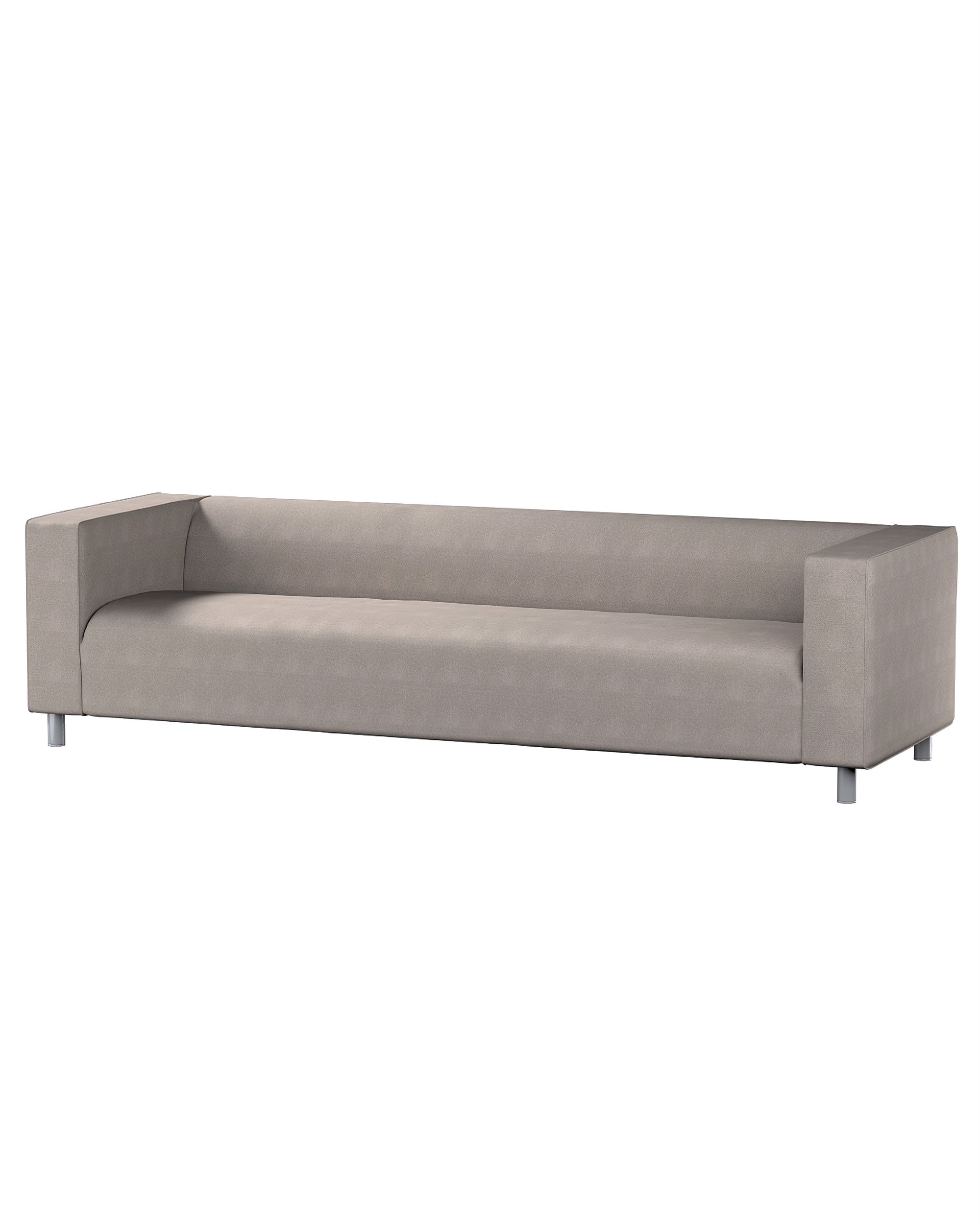 Bezug für Klippan 4-Sitzer Sofa Farbe beige Stoff strukturiert