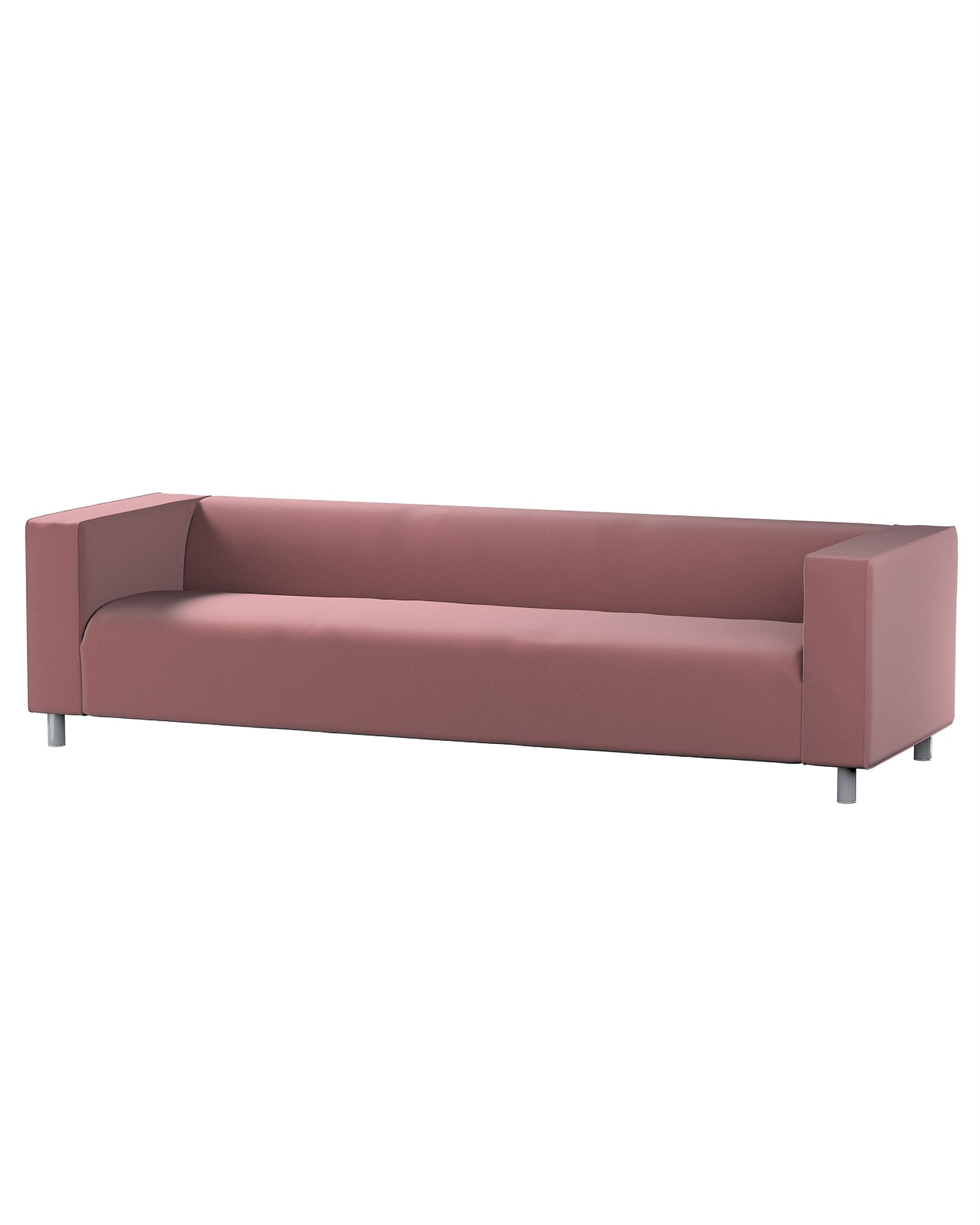 Bezug für Klippan 4-Sitzer Sofa Farbe violett Stoff samt
