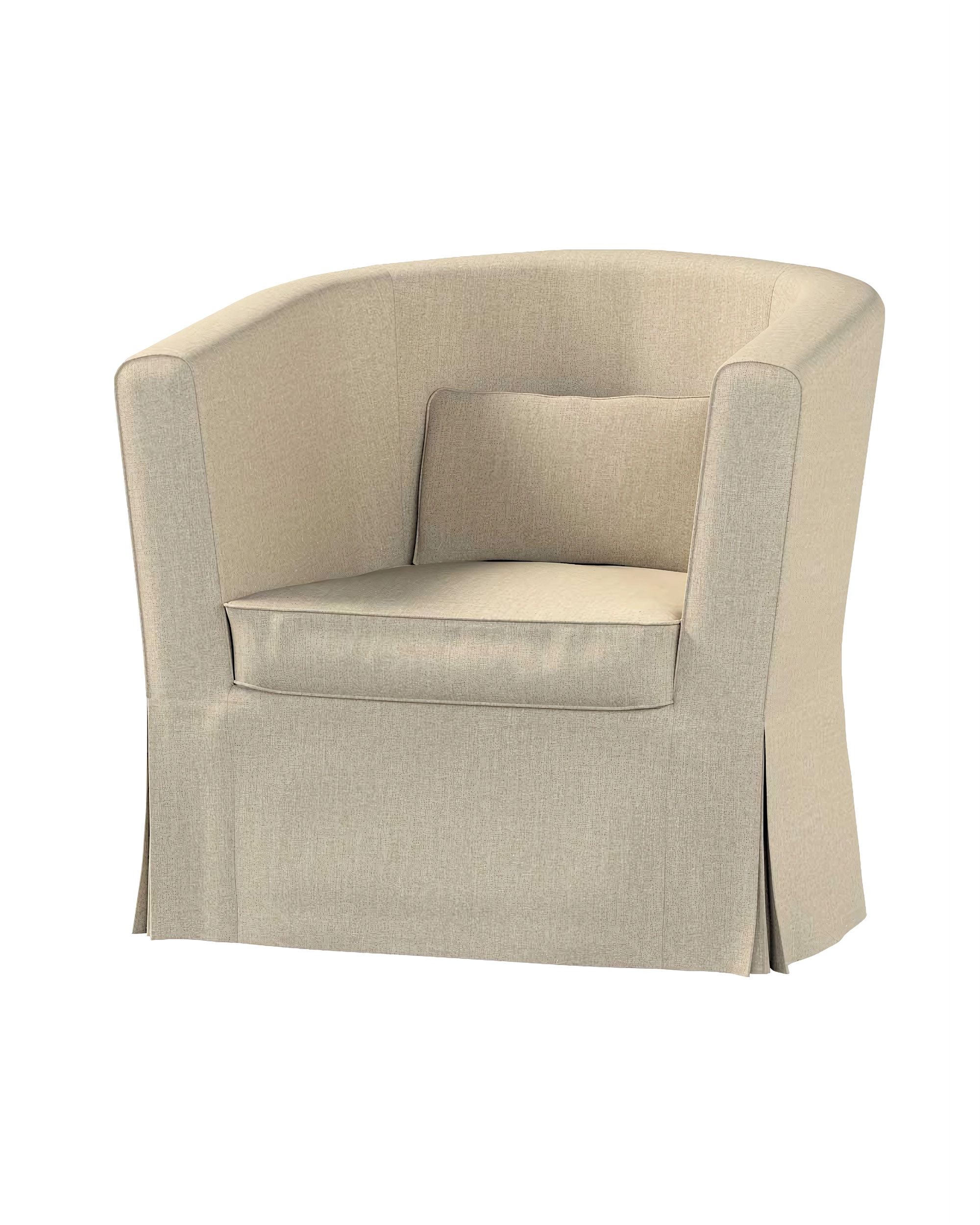 Bezug für Ektorp Tullsta Sessel Farbe beige Stoff strukturiert