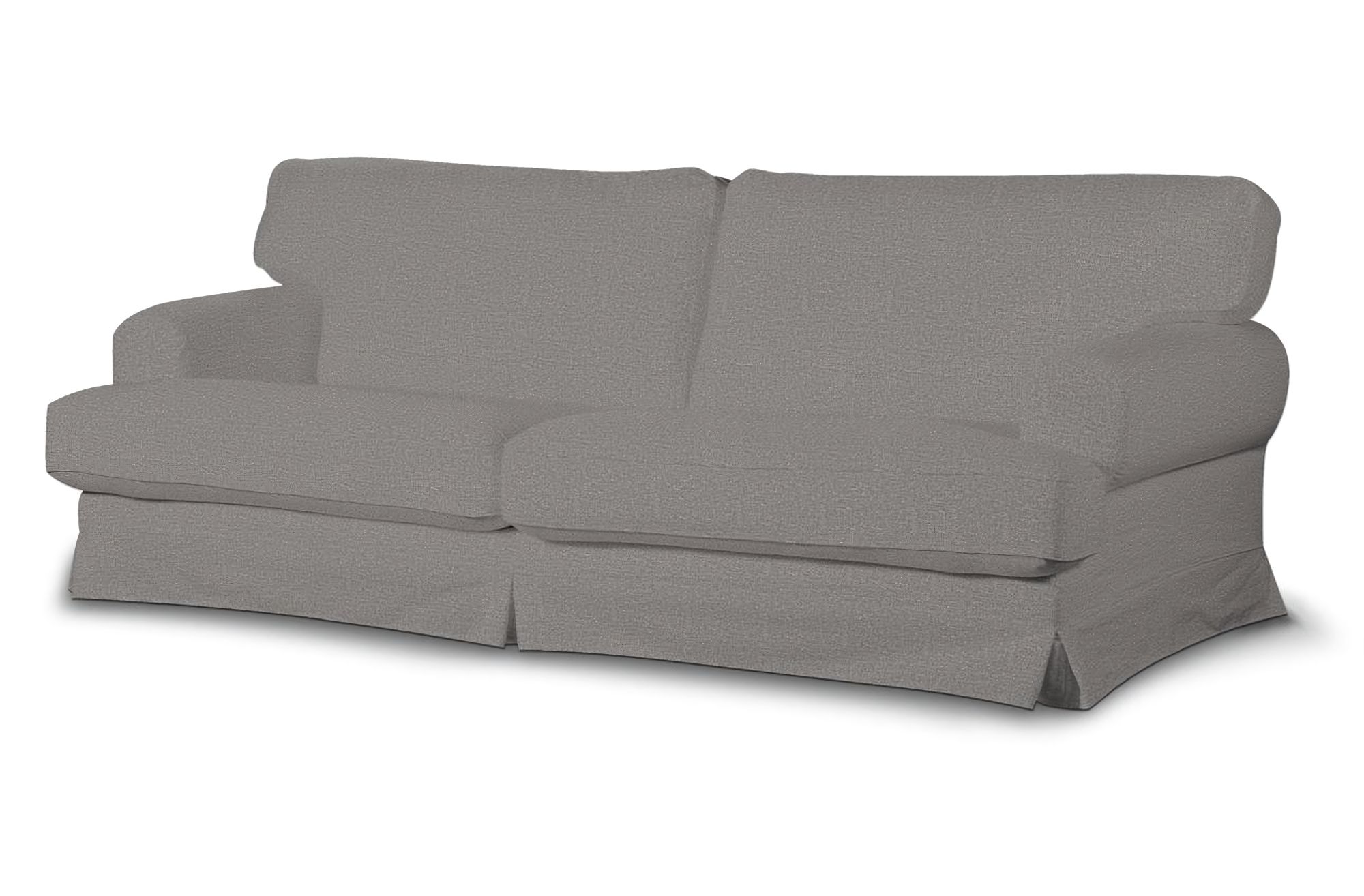 Bezug für Ekeskog Sofa nicht ausklappbar Farbe grau Stoff strukturiert
