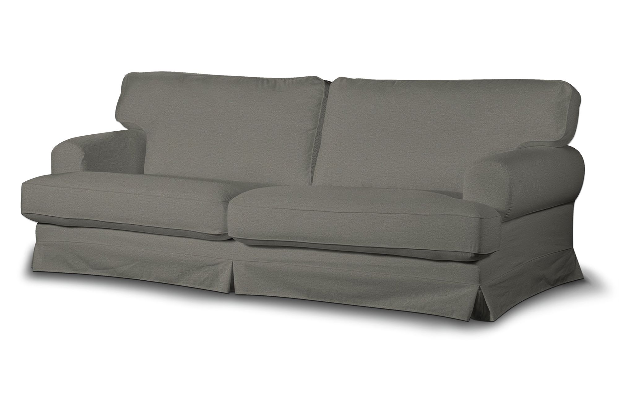 Bezug für Ekeskog Sofa nicht ausklappbar Farbe grau Stoff strukturiert