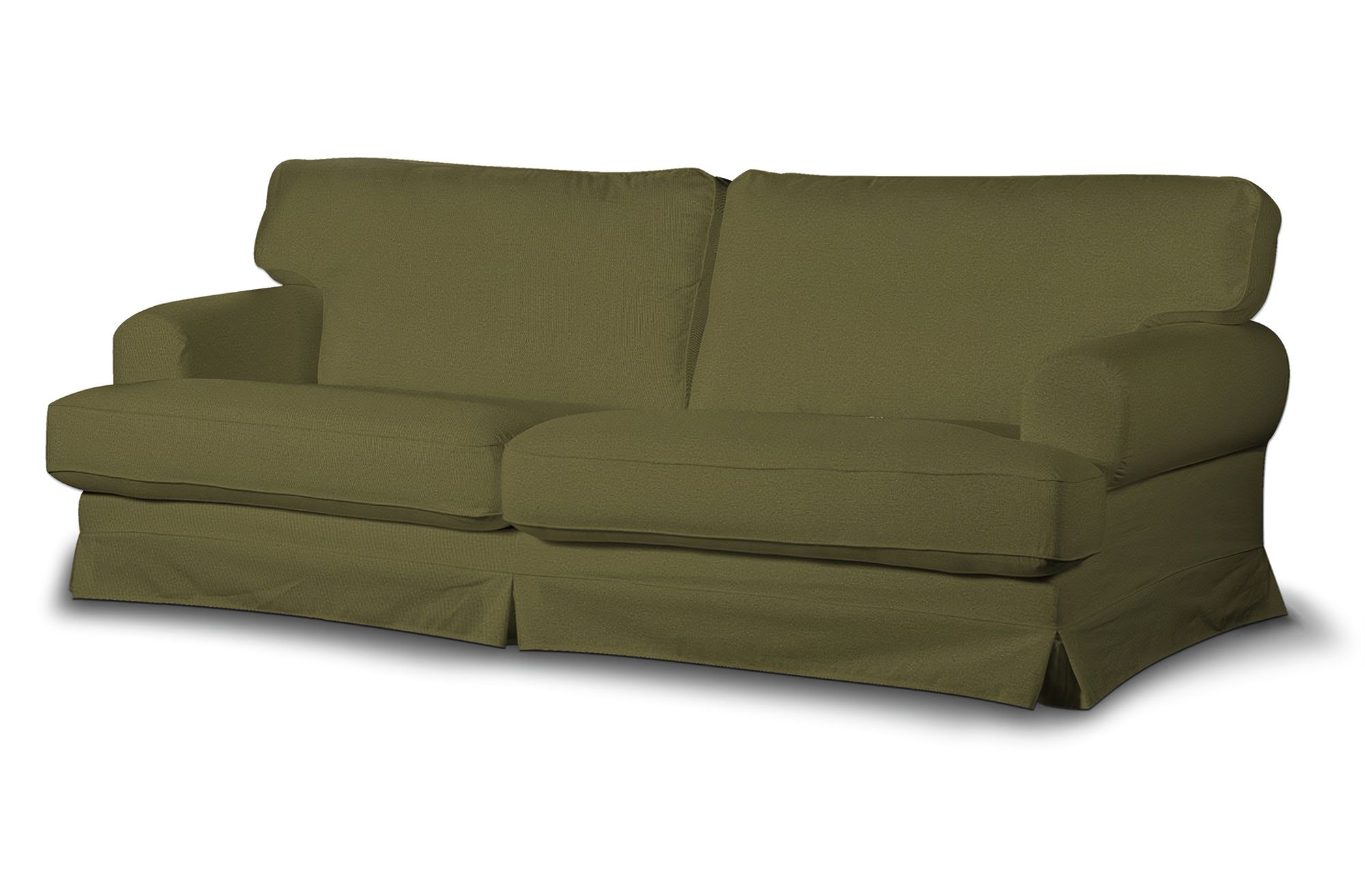 Bezug für Ekeskog Sofa nicht ausklappbar Farbe grün Stoff strukturiert