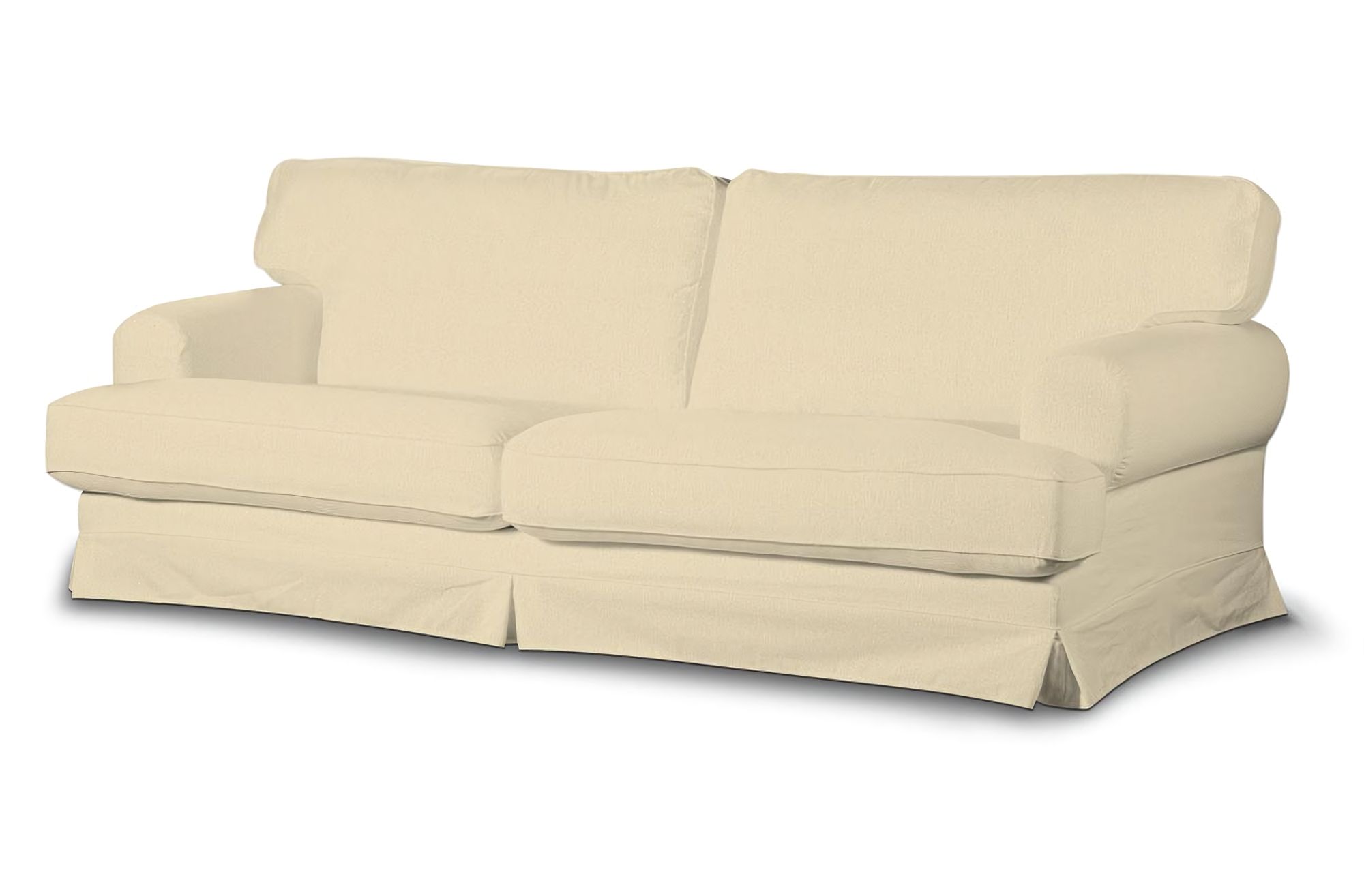 Bezug für Ekeskog Sofa nicht ausklappbar Farbe creme Stoff glänzend, strukturiert