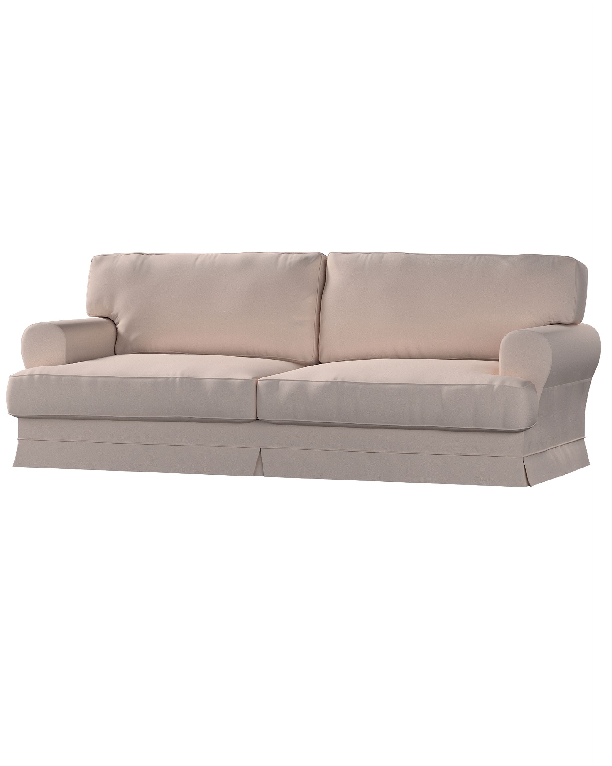 Bezug für Ekeskog Sofa nicht ausklappbar Farbe rosa Stoff strukturiert
