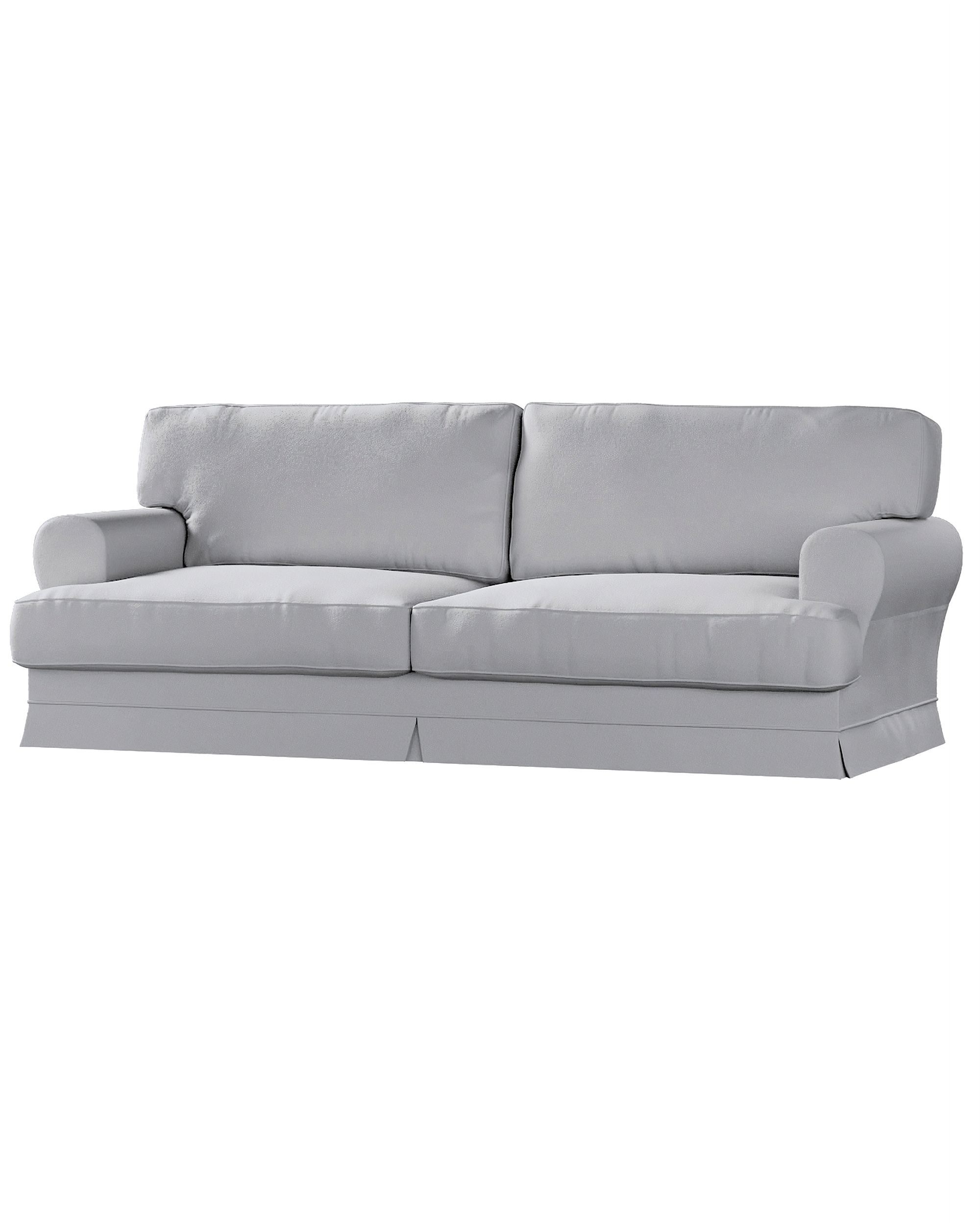 Bezug für Ekeskog Sofa nicht ausklappbar Farbe weiß Stoff strukturiert