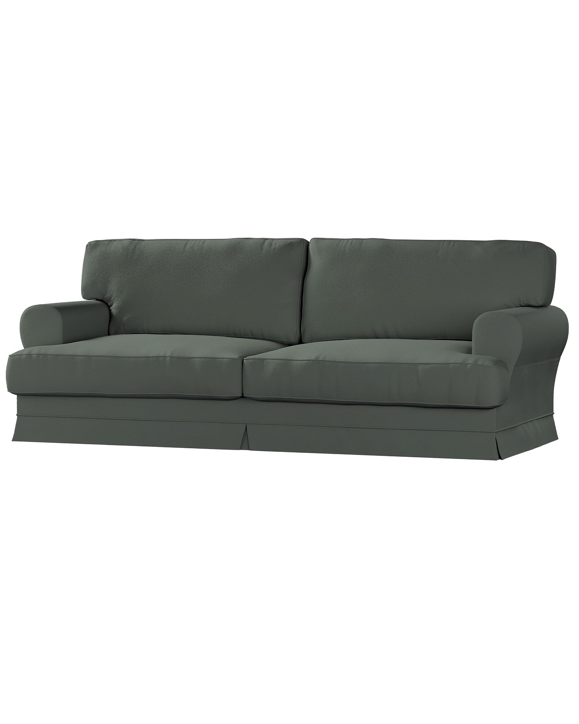 Bezug für Ekeskog Sofa nicht ausklappbar Farbe grün Stoff strukturiert