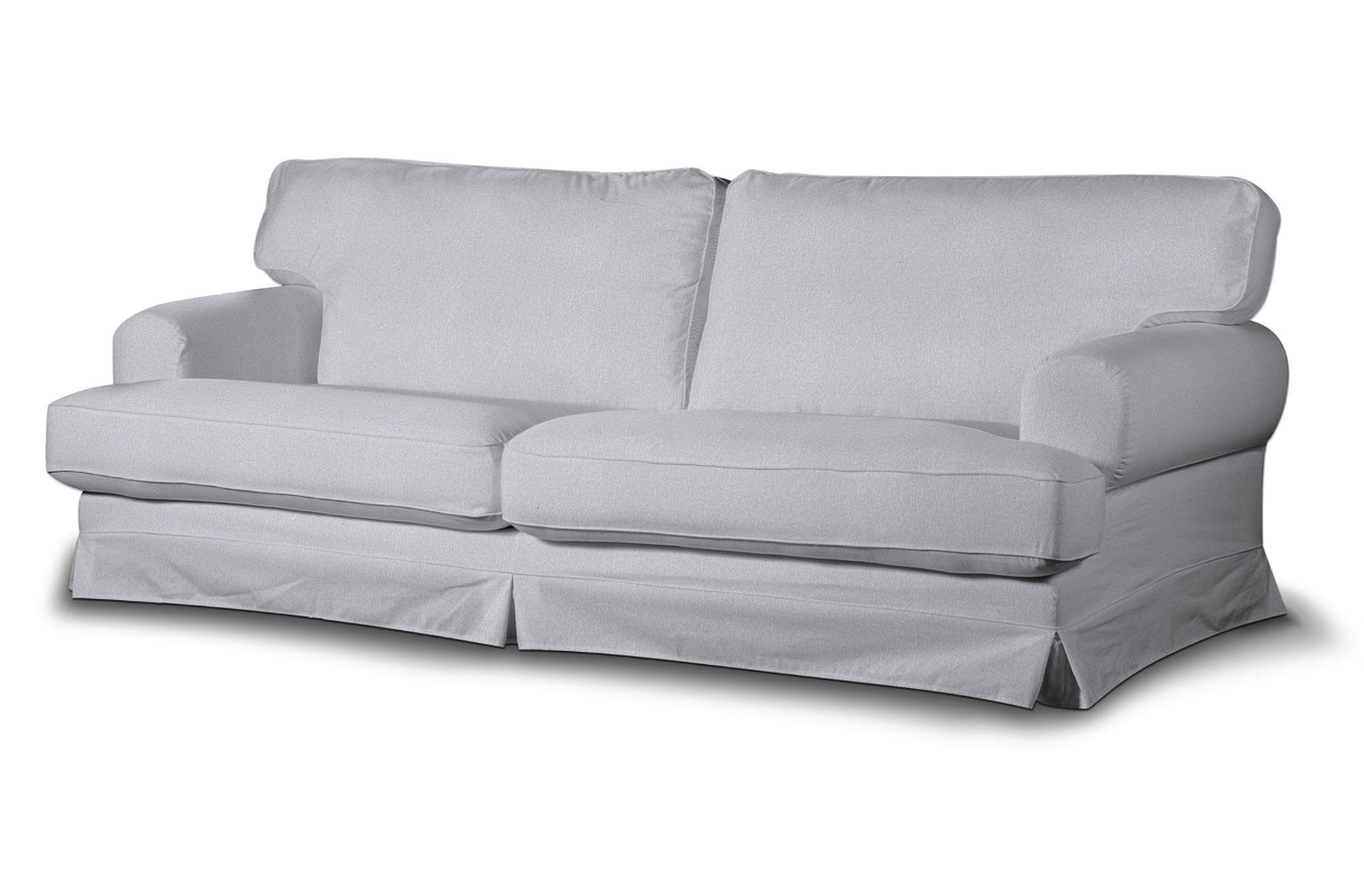 Bezug für Ekeskog Sofa nicht ausklappbar Farbe grau Stoff strukturiert