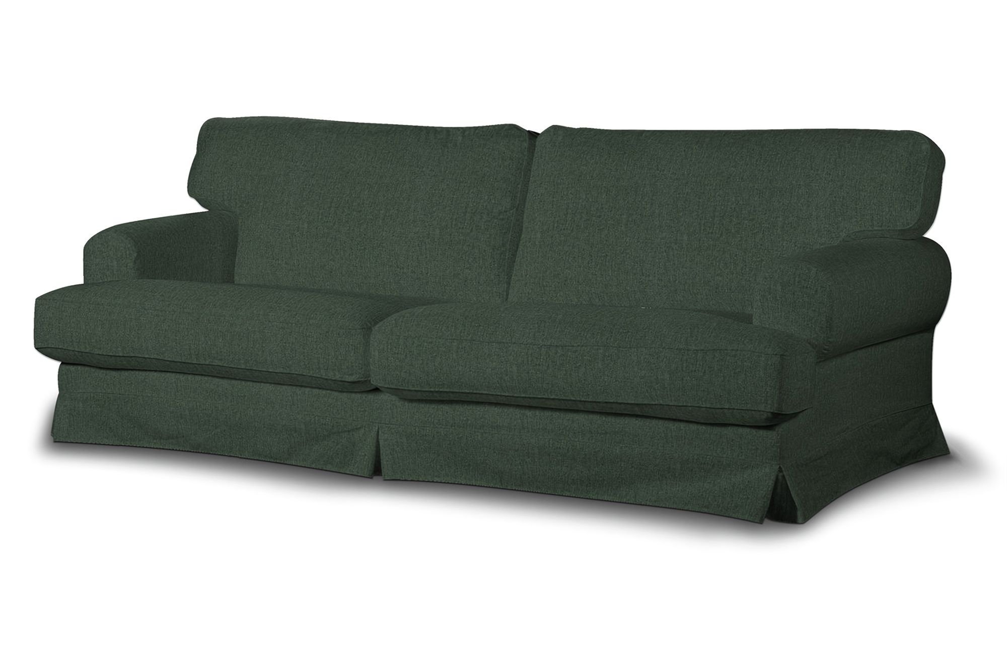 Bezug für Ekeskog Sofa nicht ausklappbar Farbe grün Stoff strukturiert