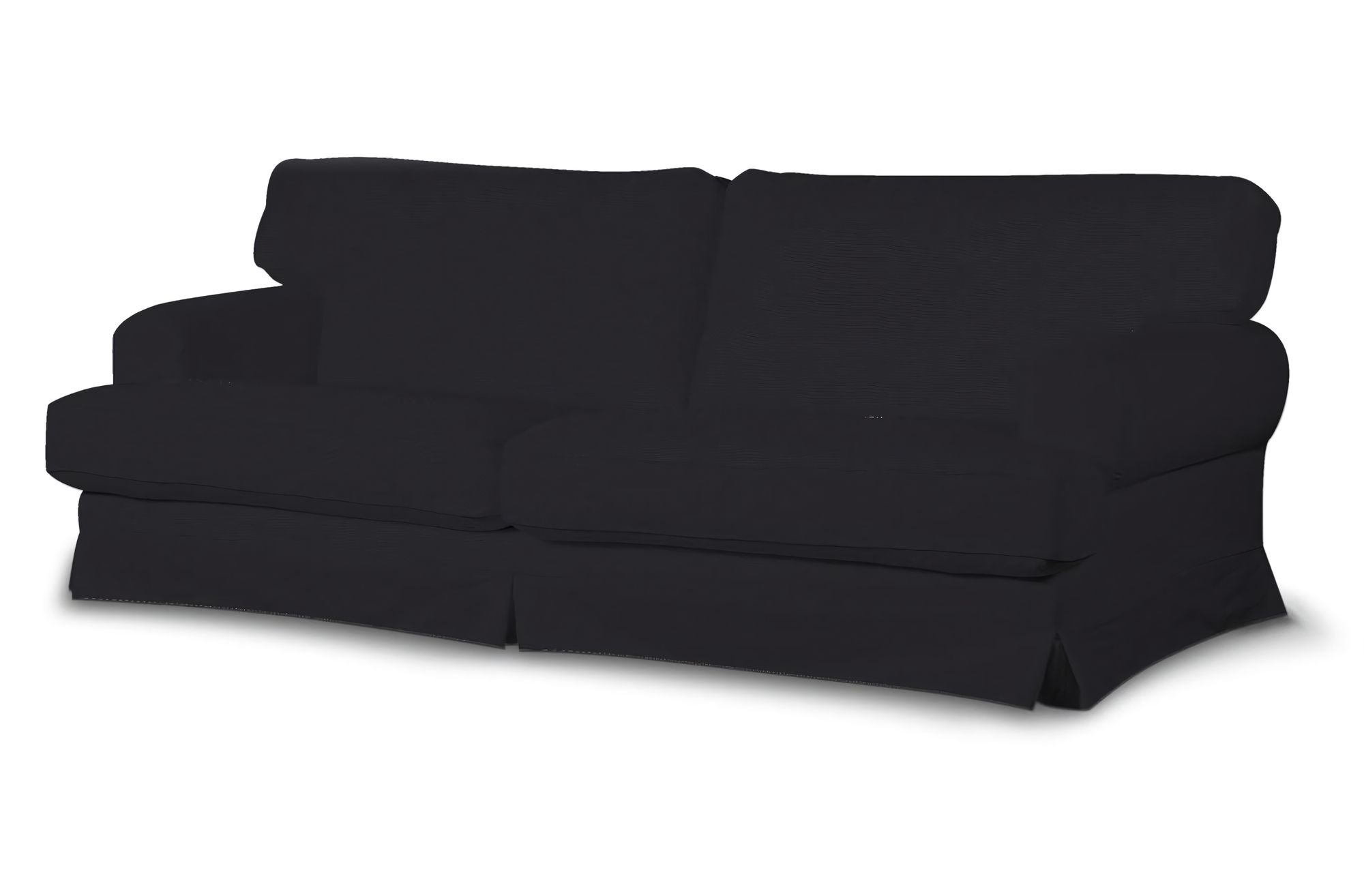 Bezug für Ekeskog Sofa nicht ausklappbar Farbe schwarz Stoff strukturiert