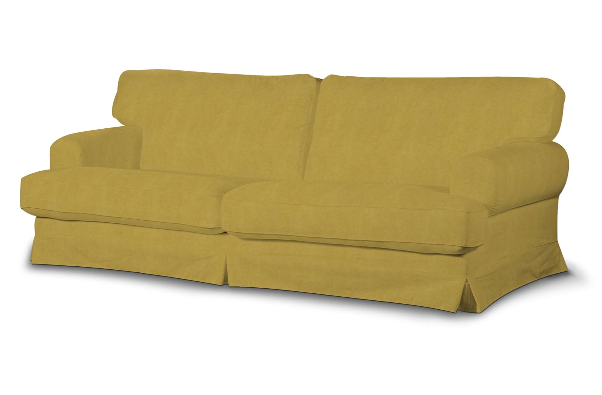 Bezug für Ekeskog Sofa nicht ausklappbar Farbe gelb Stoff strukturiert