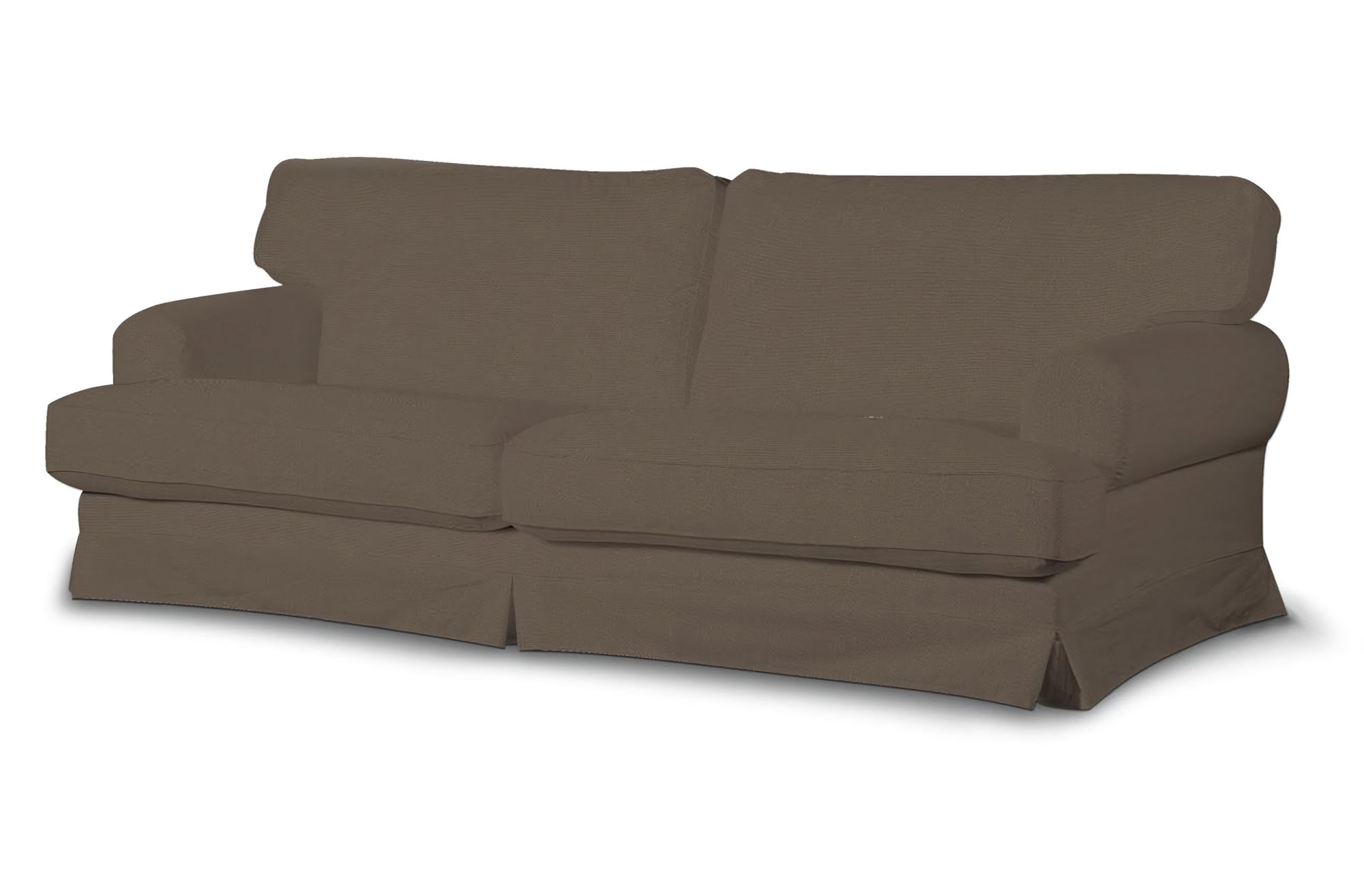 Bezug für Ekeskog Sofa nicht ausklappbar Farbe braun Stoff strukturiert