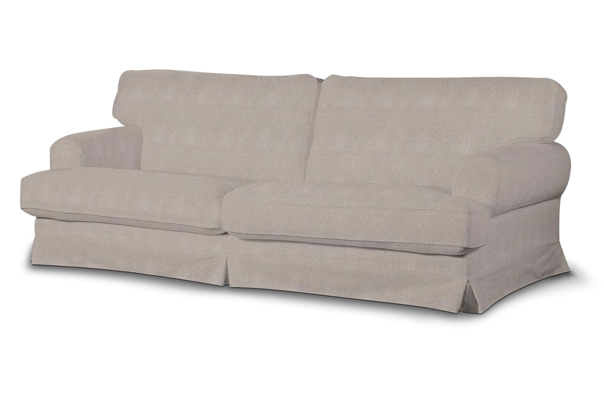 Bezug für Ekeskog Sofa nicht ausklappbar Farbe beige Stoff strukturiert