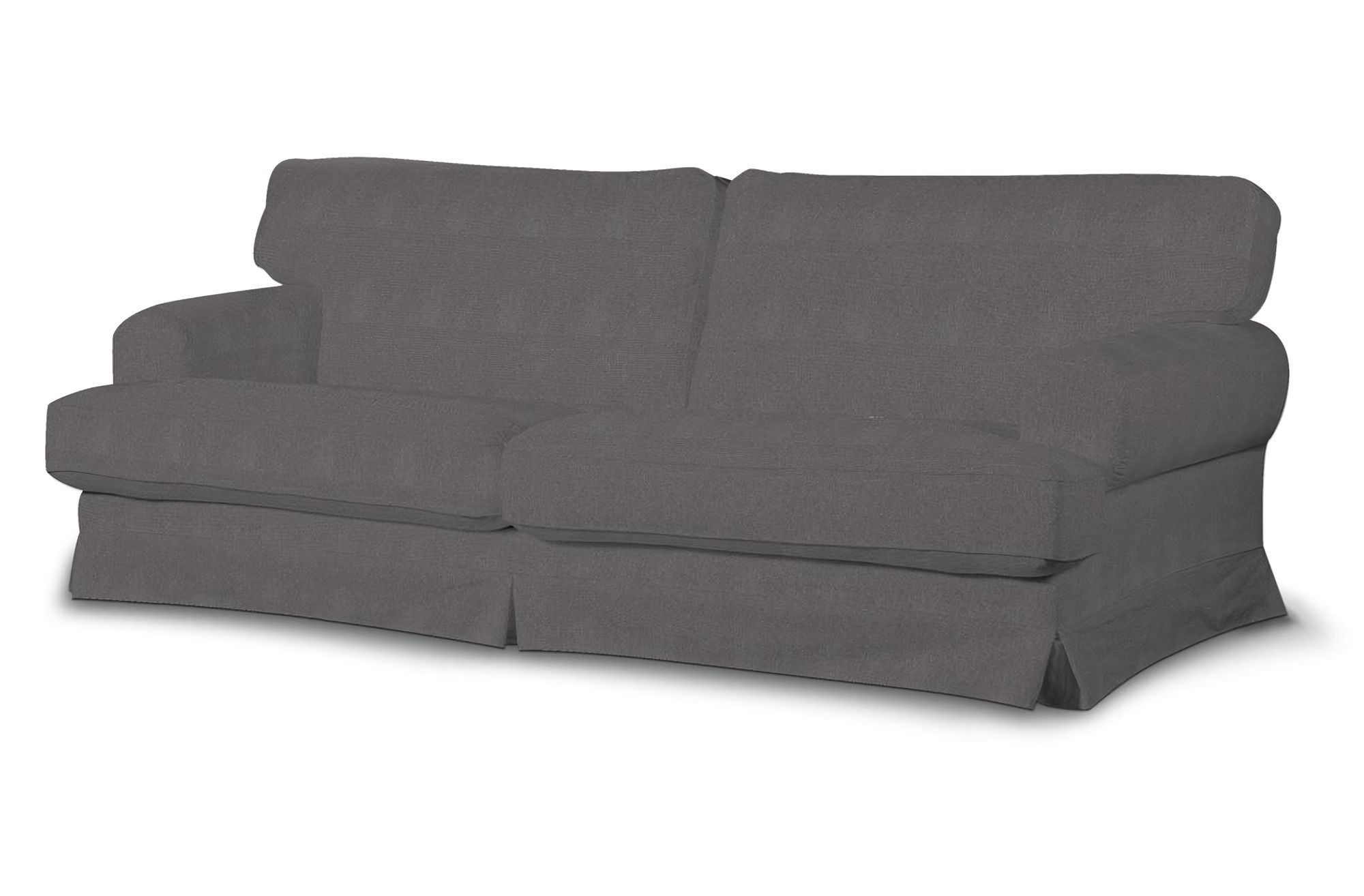 Bezug für Ekeskog Sofa nicht ausklappbar Farbe grau Stoff strukturiert