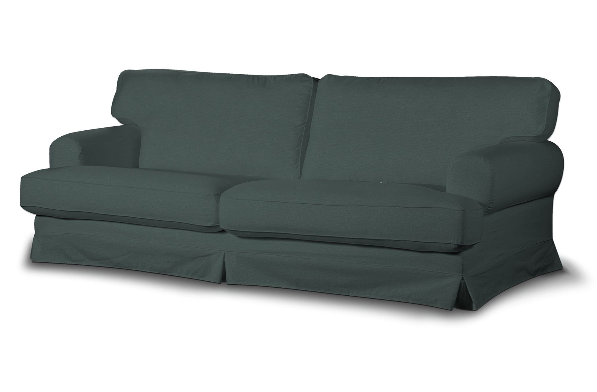 Bezug für Ekeskog Sofa nicht ausklappbar Farbe grün Stoff samt