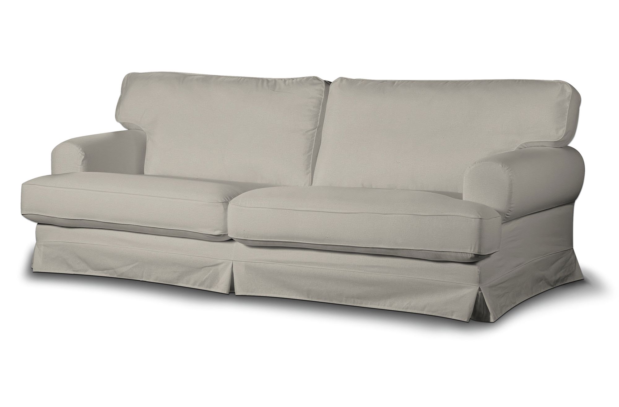 Bezug für Ekeskog Sofa nicht ausklappbar Farbe grau Stoff samt