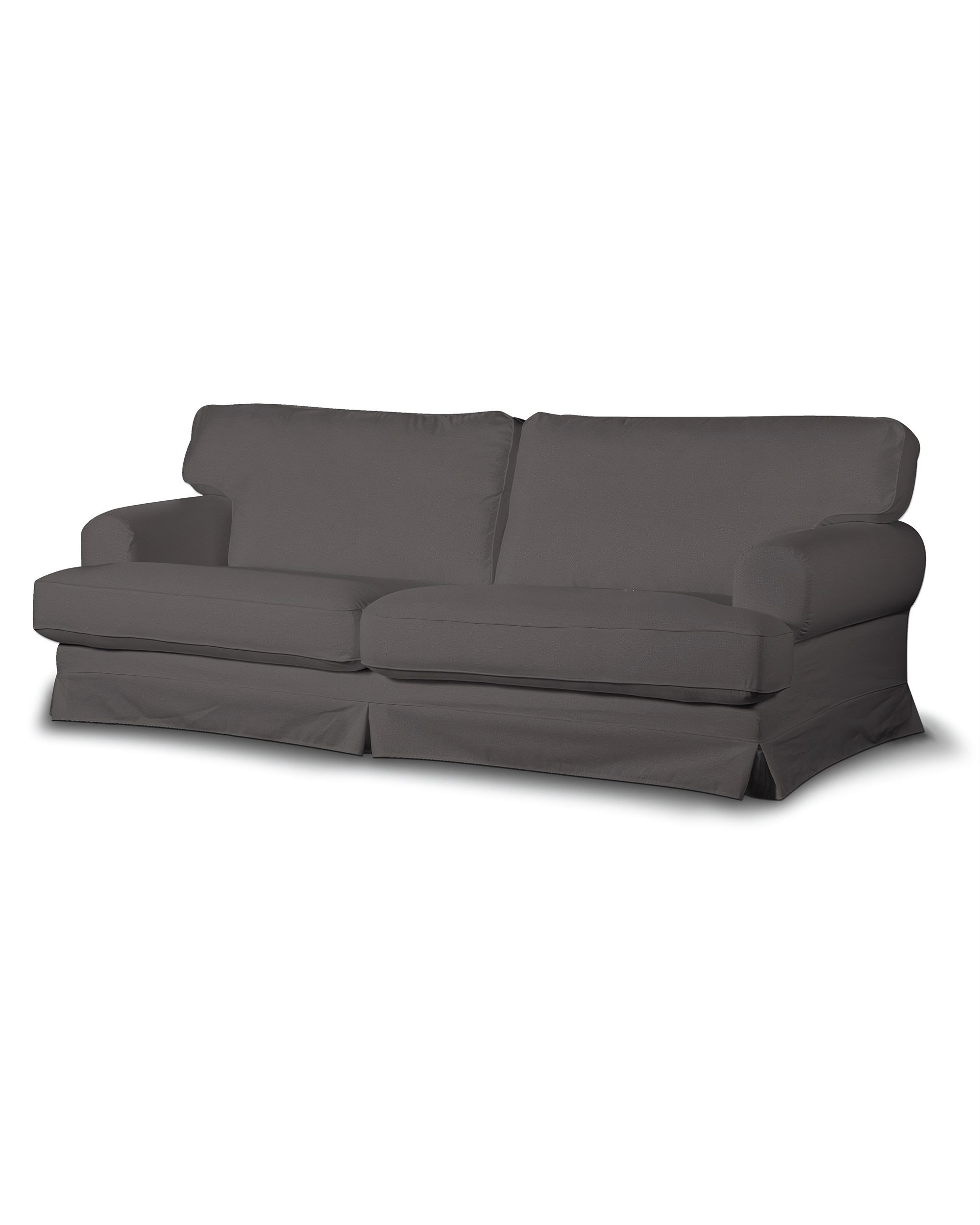 Bezug für Ekeskog Sofa nicht ausklappbar Farbe braun Stoff samt