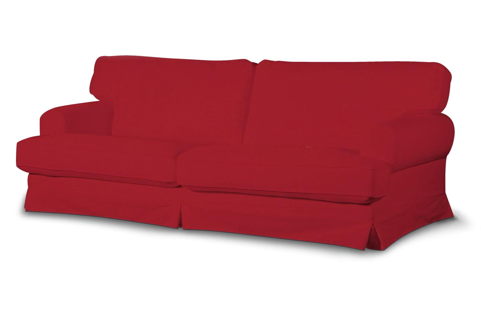 Bezug für Ekeskog Sofa nicht ausklappbar Farbe rot Stoff strukturiert