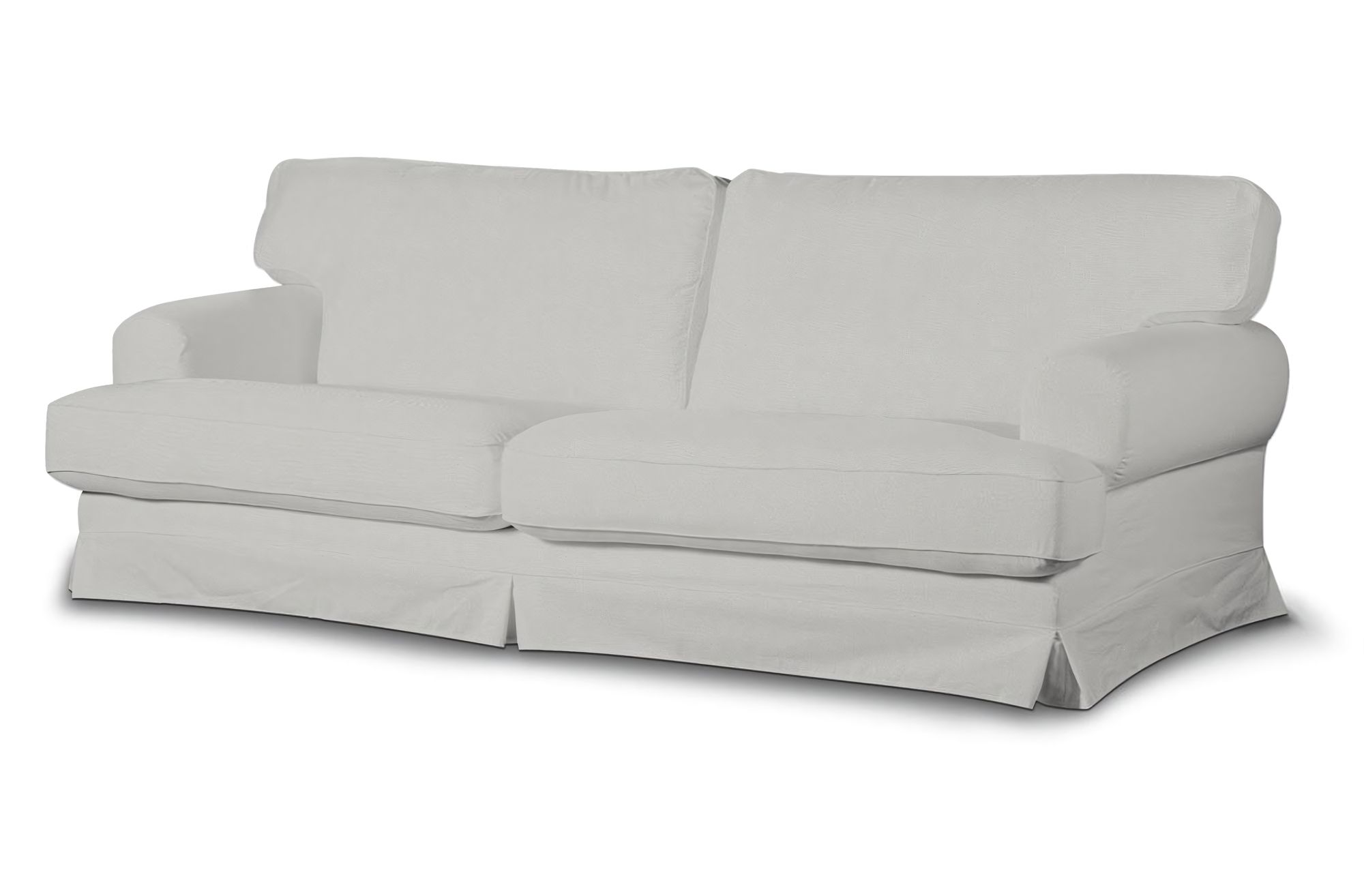 Bezug für Ekeskog Sofa nicht ausklappbar Farbe grau Stoff strukturiert