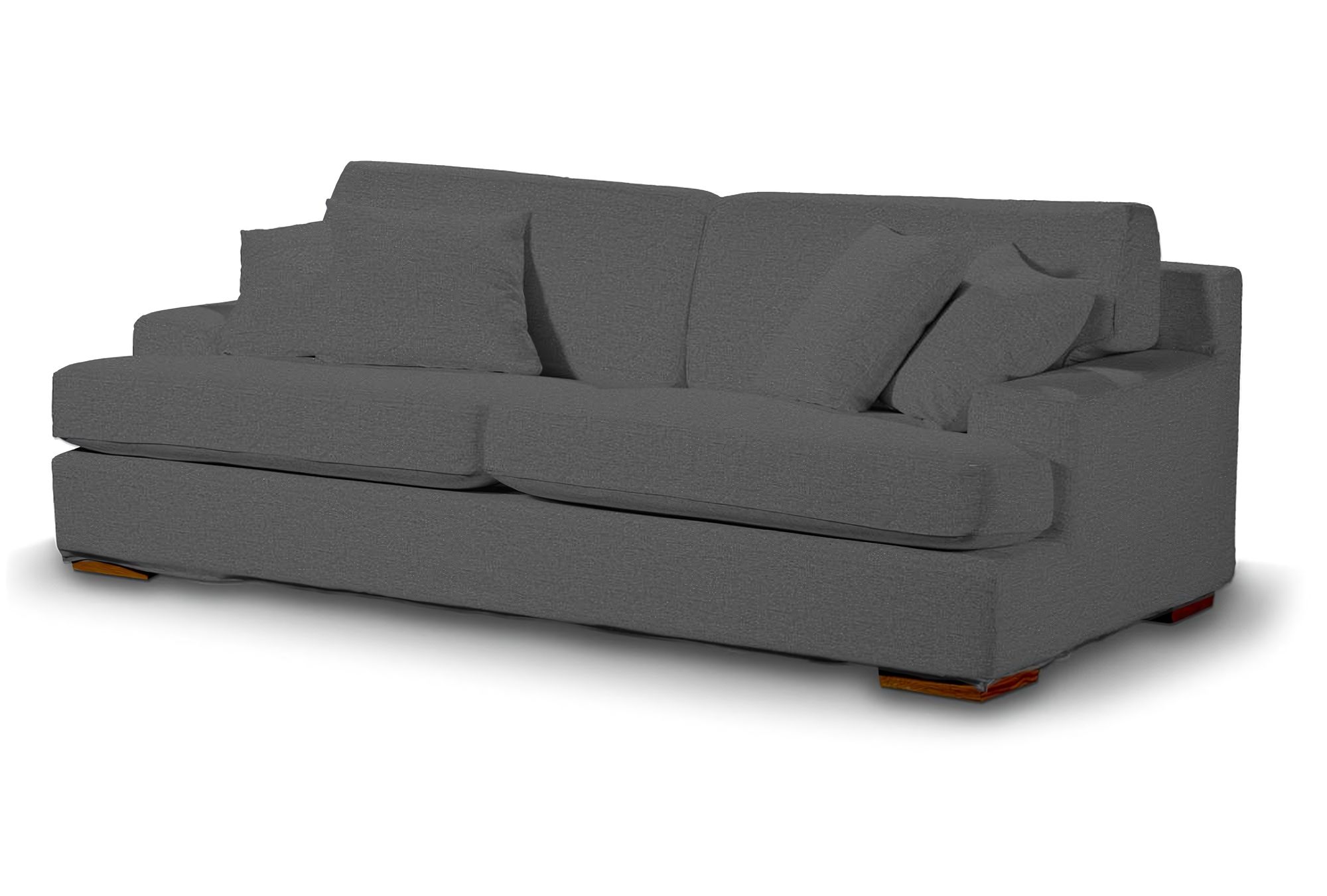 Bezug für Göteborg Sofa Farbe grau Stoff strukturiert