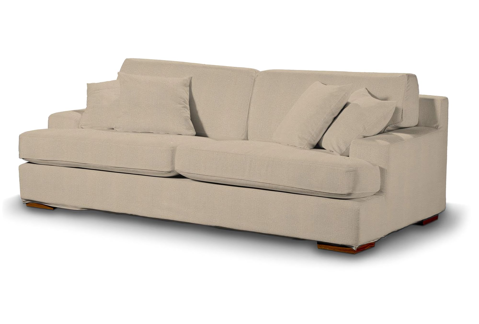 Bezug für Göteborg Sofa Farbe beige Stoff strukturiert