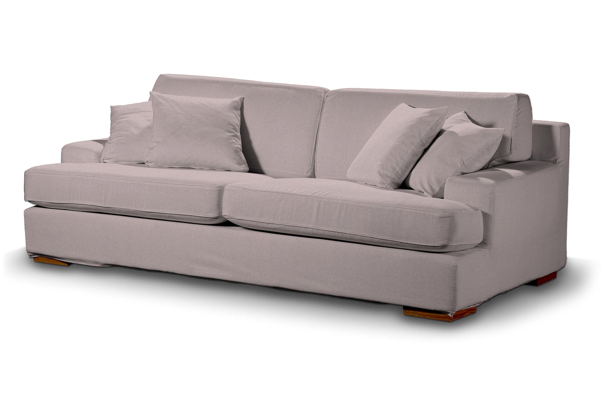 Bezug für Göteborg Sofa Farbe rosa Stoff strukturiert