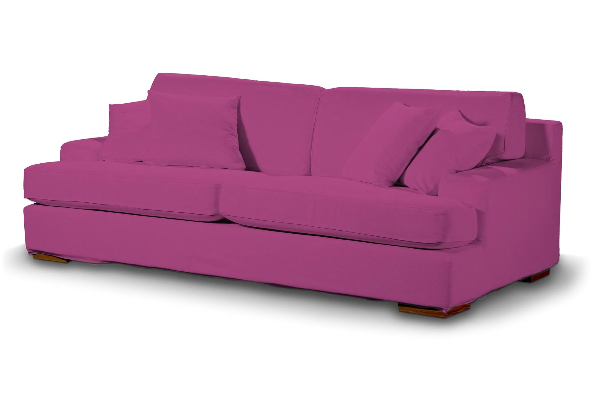 Bezug für Göteborg Sofa Farbe rosa Stoff strukturiert