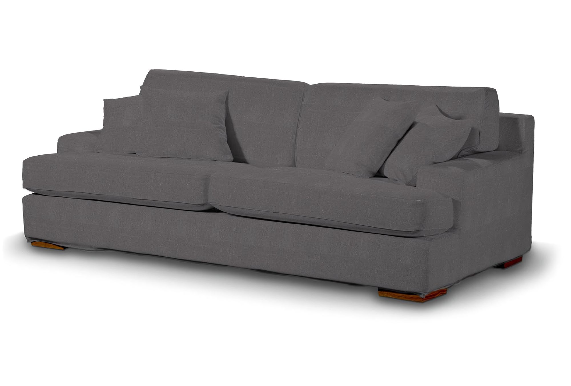 Bezug für Göteborg Sofa Farbe grau Stoff strukturiert