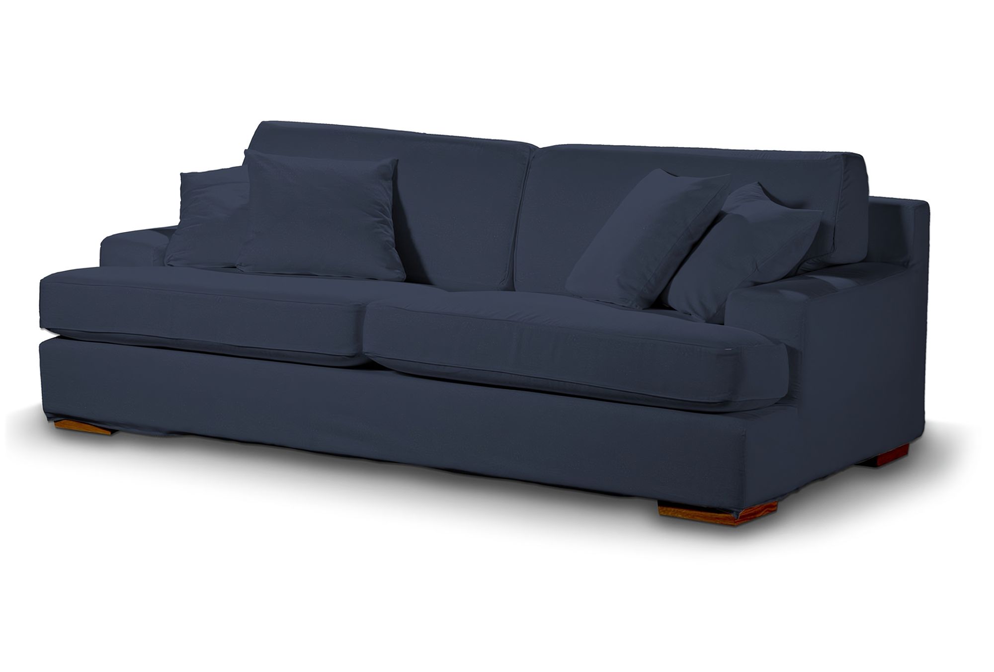 Bezug für Göteborg Sofa Farbe dunkelblau Stoff samt