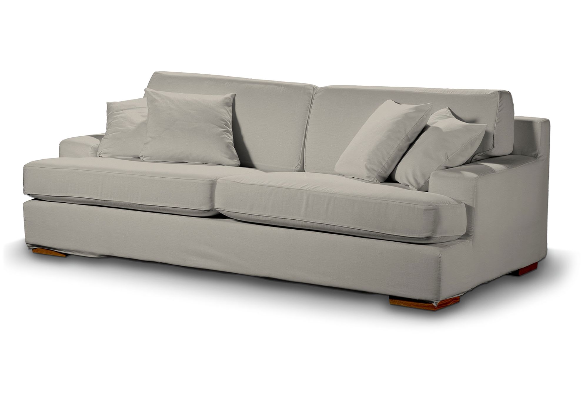 Bezug für Göteborg Sofa Farbe grau Stoff samt