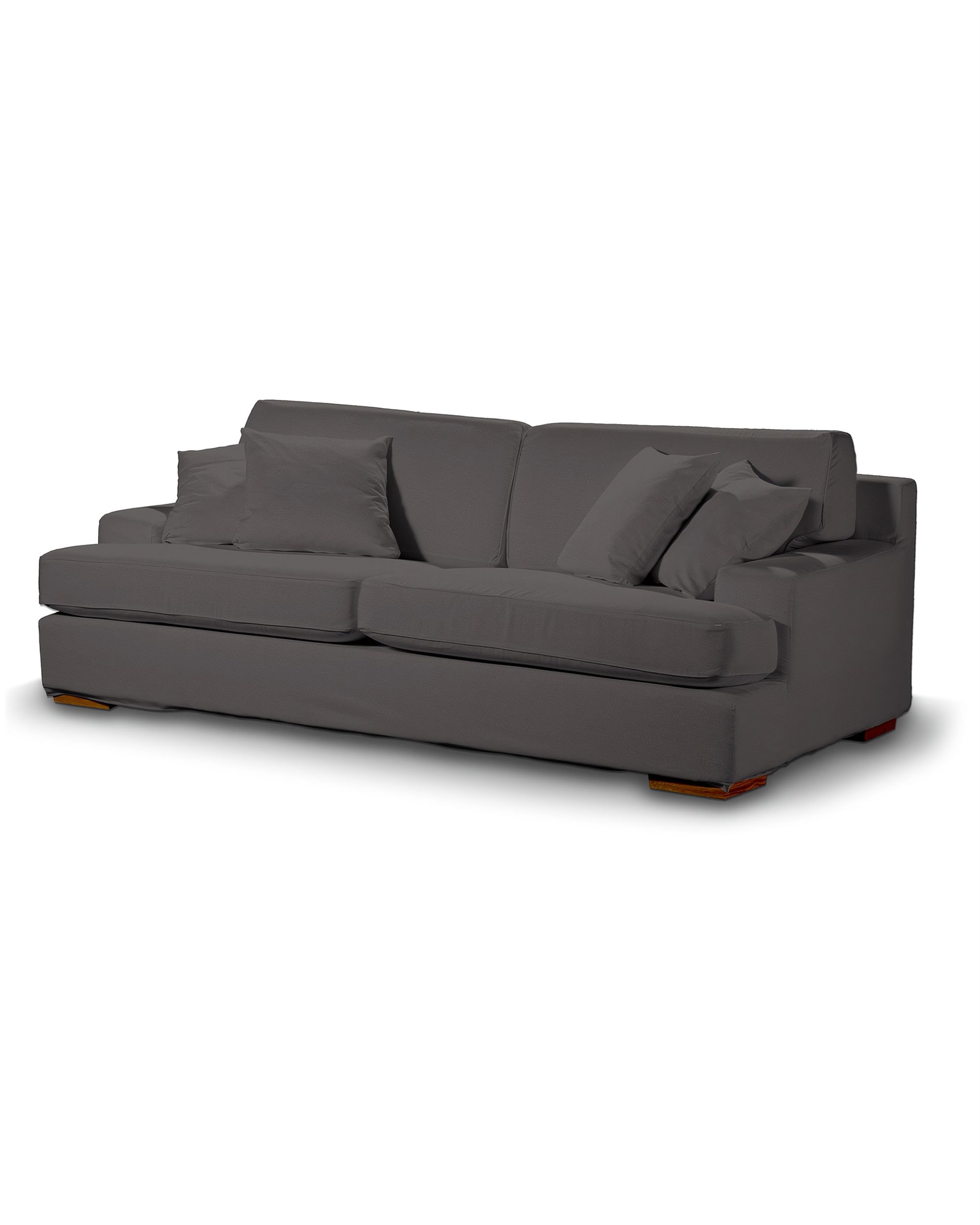 Bezug für Göteborg Sofa Farbe braun Stoff samt