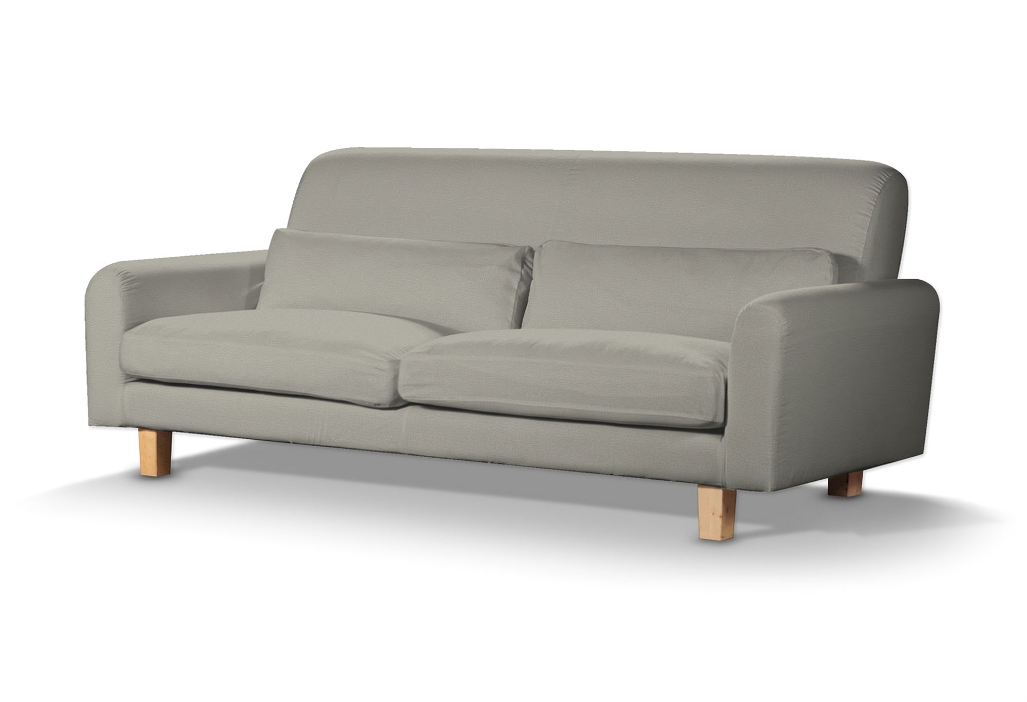 Bezug für Sofa Nikkala Farbe grün Stoff samt