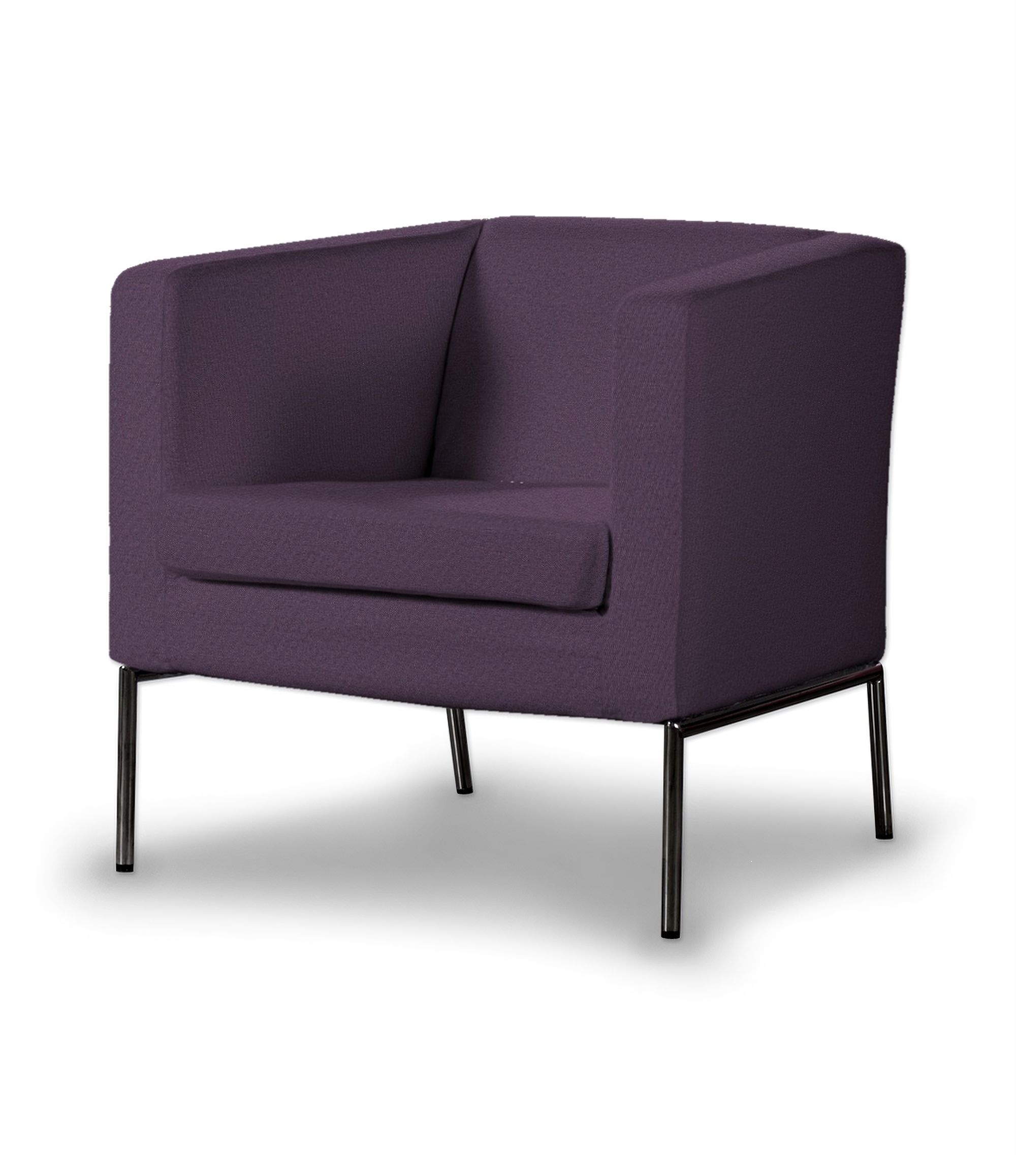 Bezug für Klappsta Sessel Farbe violett Stoff strukturiert