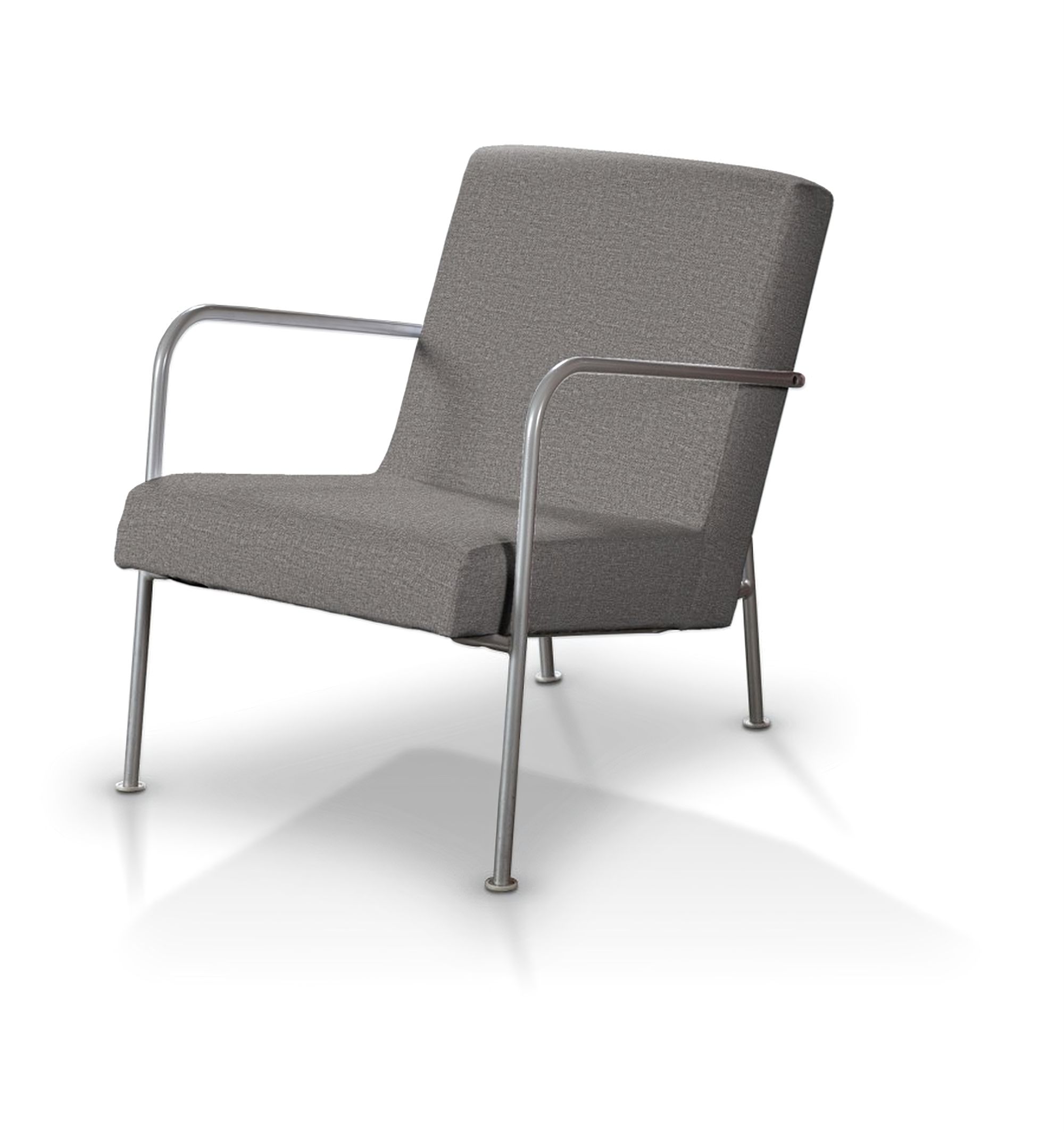 Bezug für Ikea PS Sessel Farbe grau Stoff strukturiert